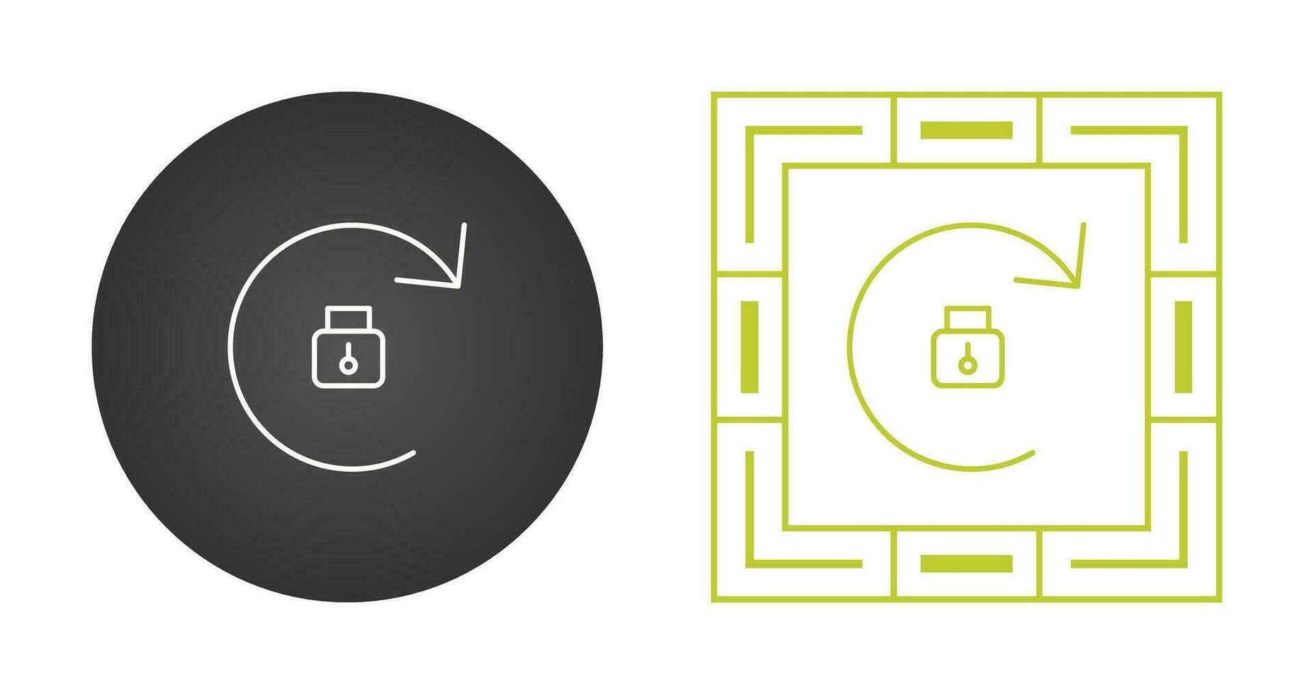 Portrait orientation lock Vector Icon