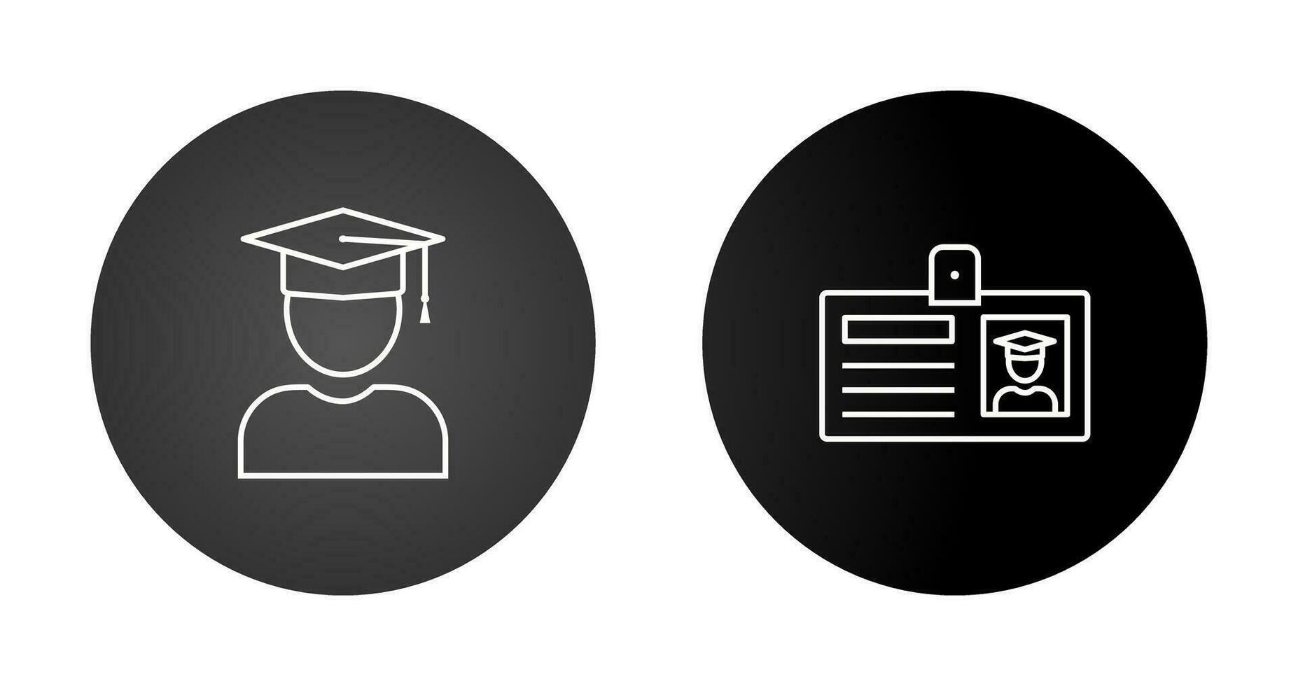 Student ID Card Vector Icon