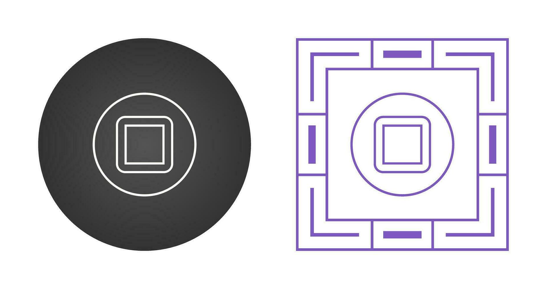 Stop Vector Icon