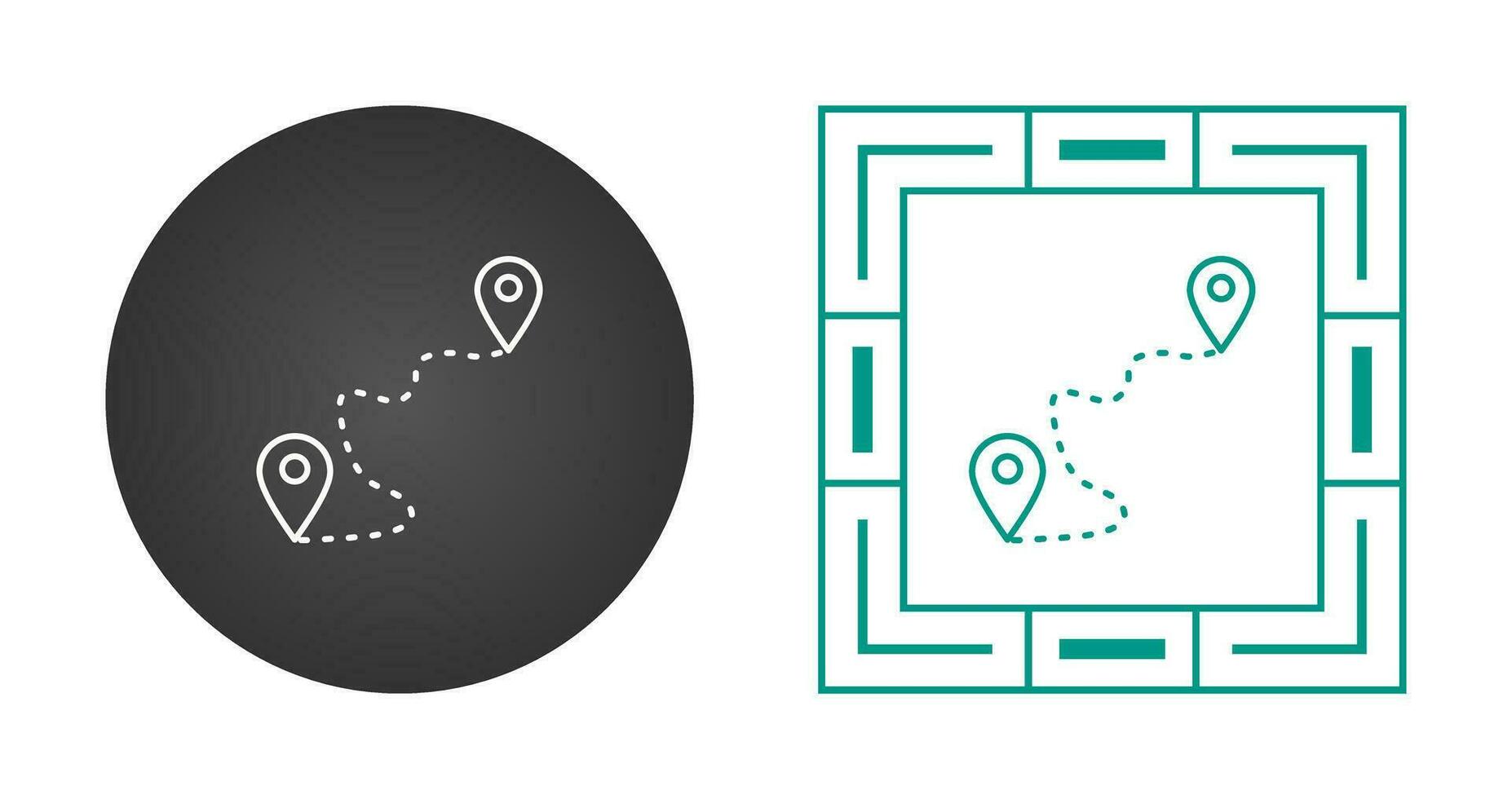 Distance Vector Icon