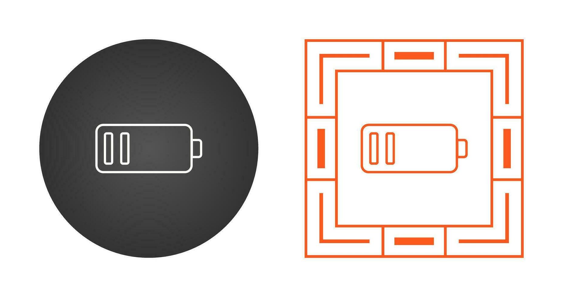 Low Battery Vector Icon