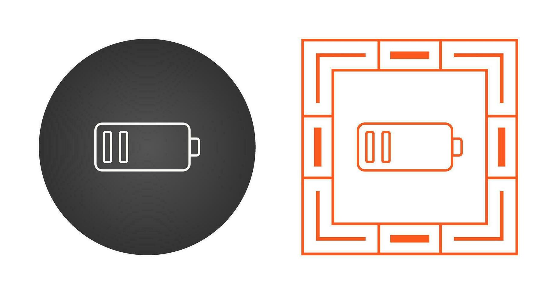 Low Battery Vector Icon