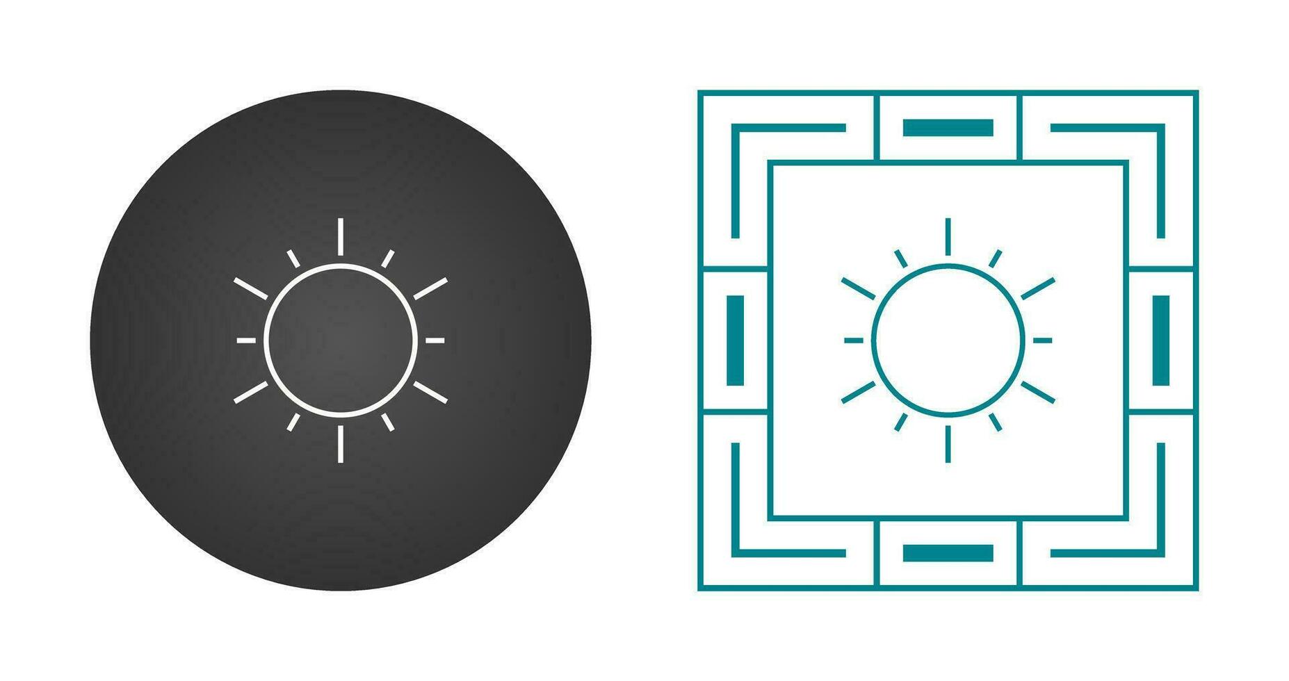 Sun Vector Icon