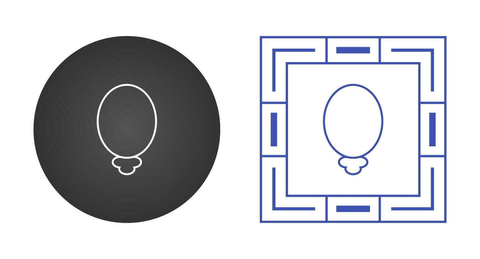 Mirrors Vector Icon