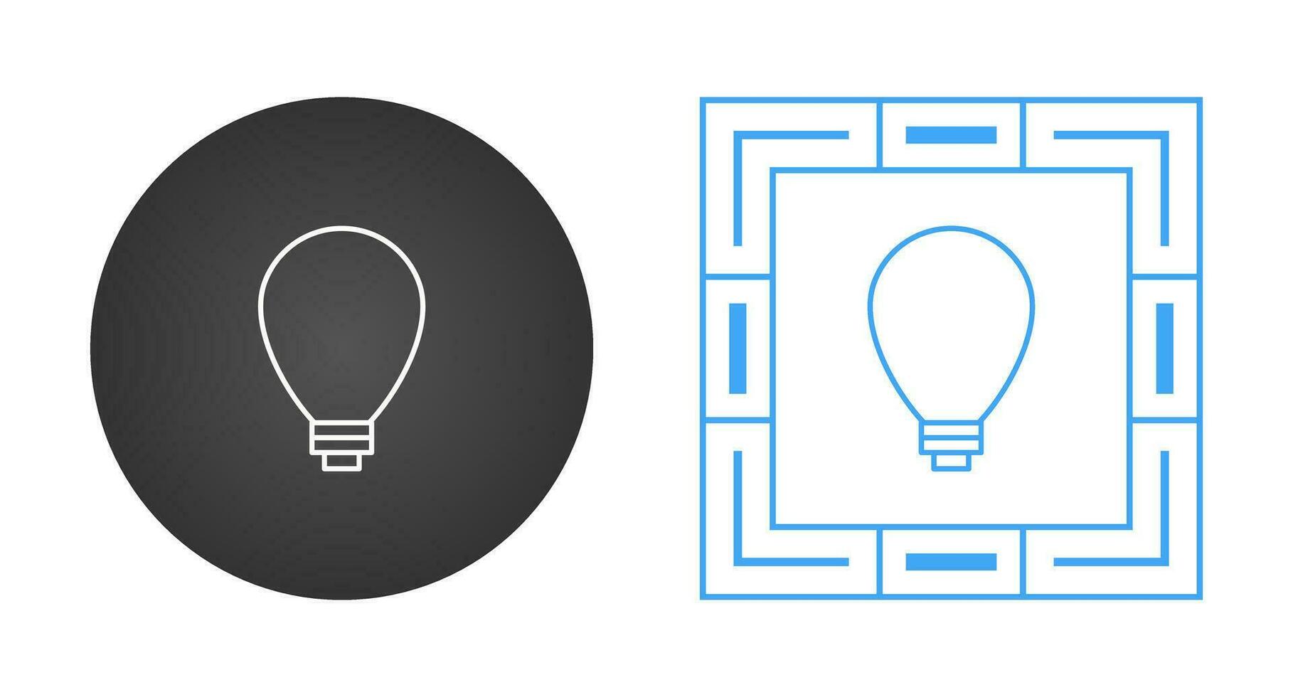 Electric Bulb Vector Icon