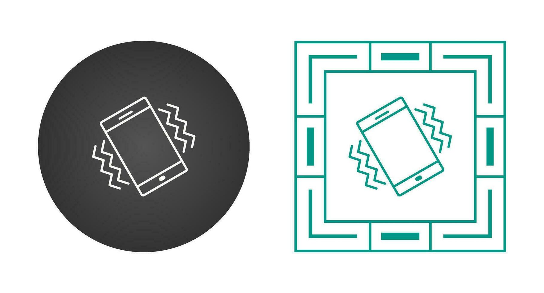 Vibration mode Vector Icon