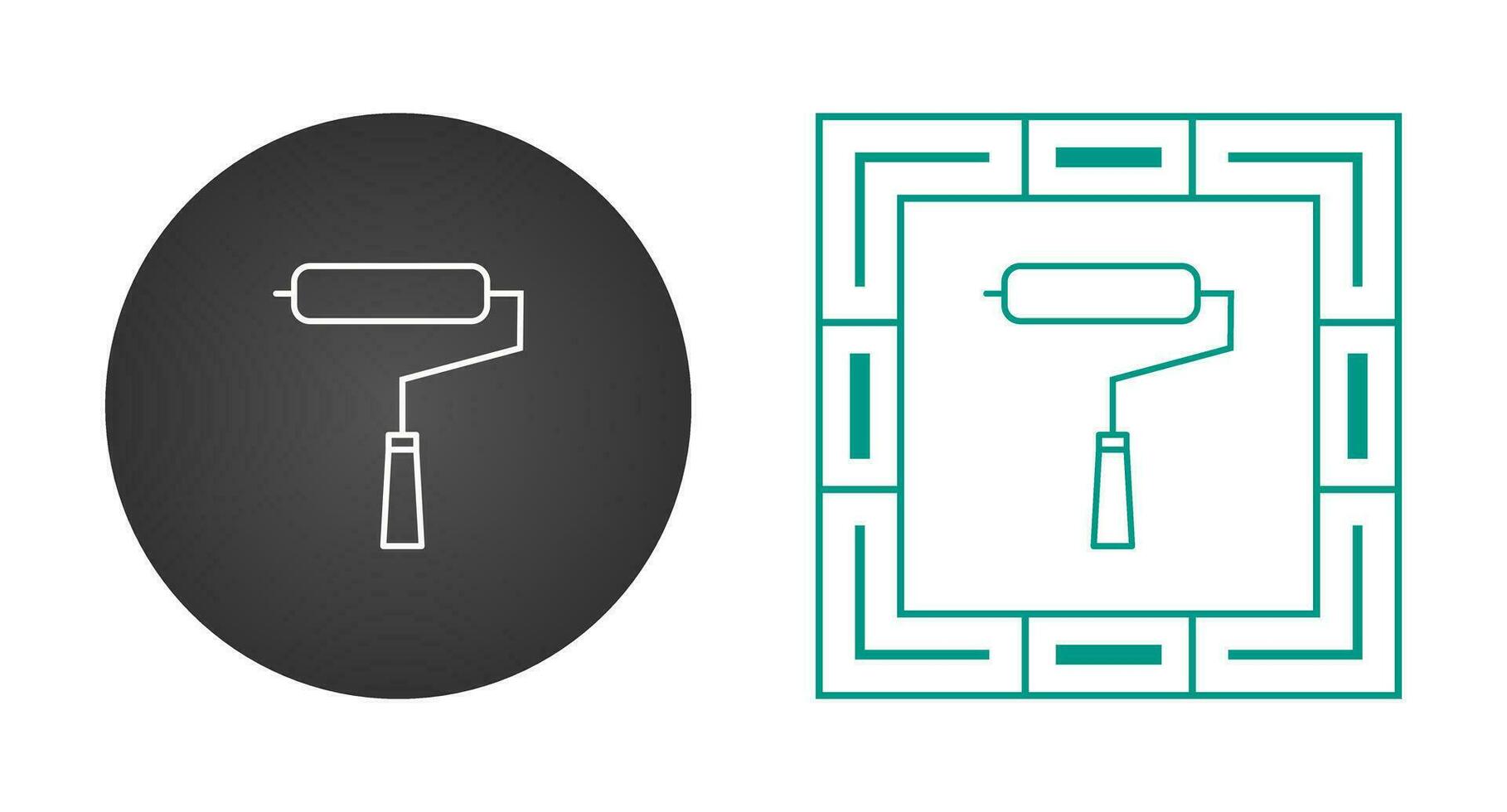 Paint Roller Vector Icon