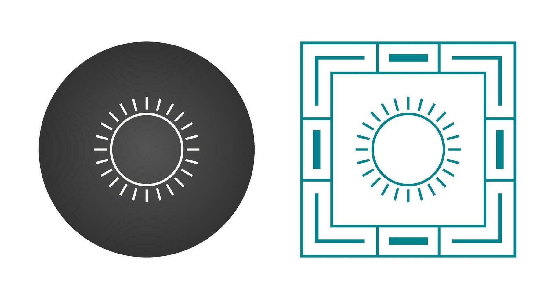 Sun Vector Icon