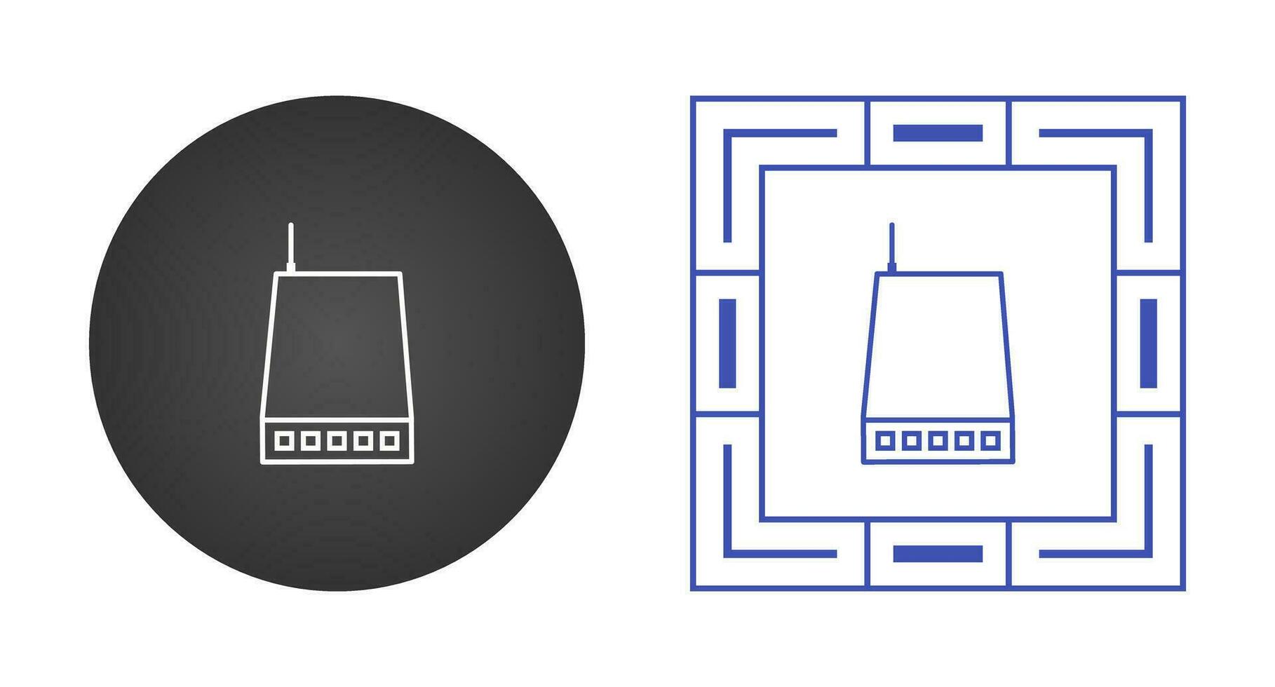Networking Switch Vector Icon