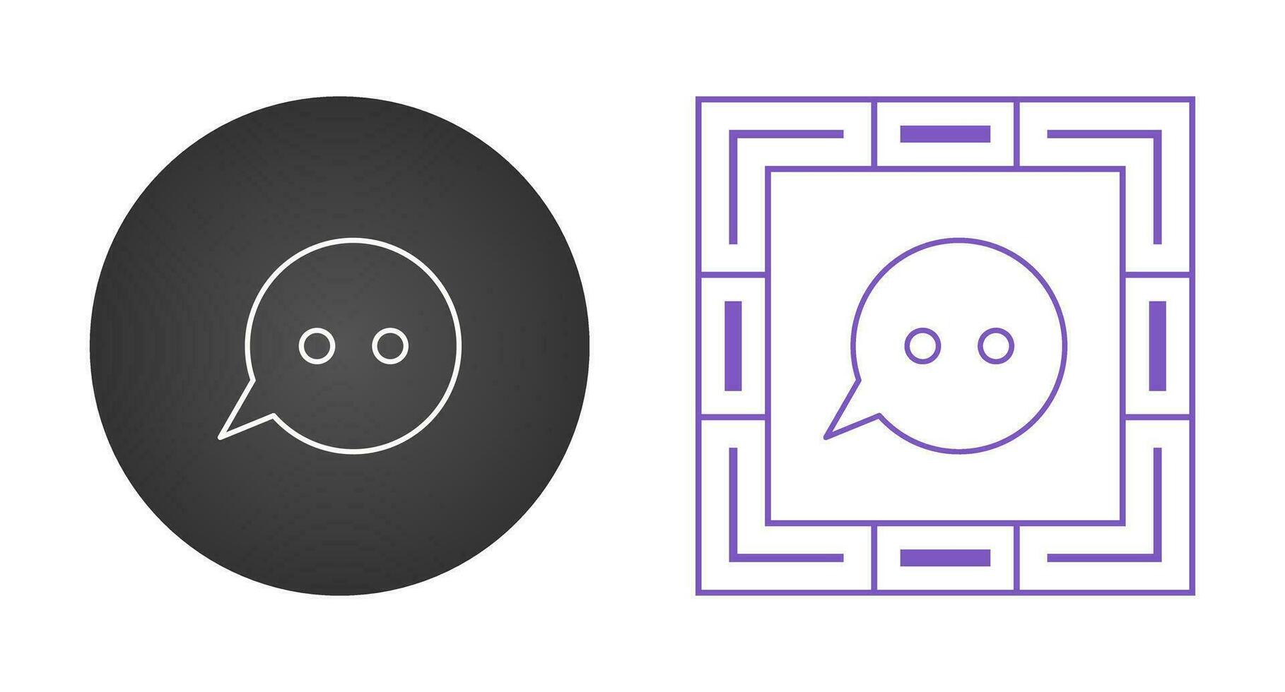 Message Bubbles Vector Icon