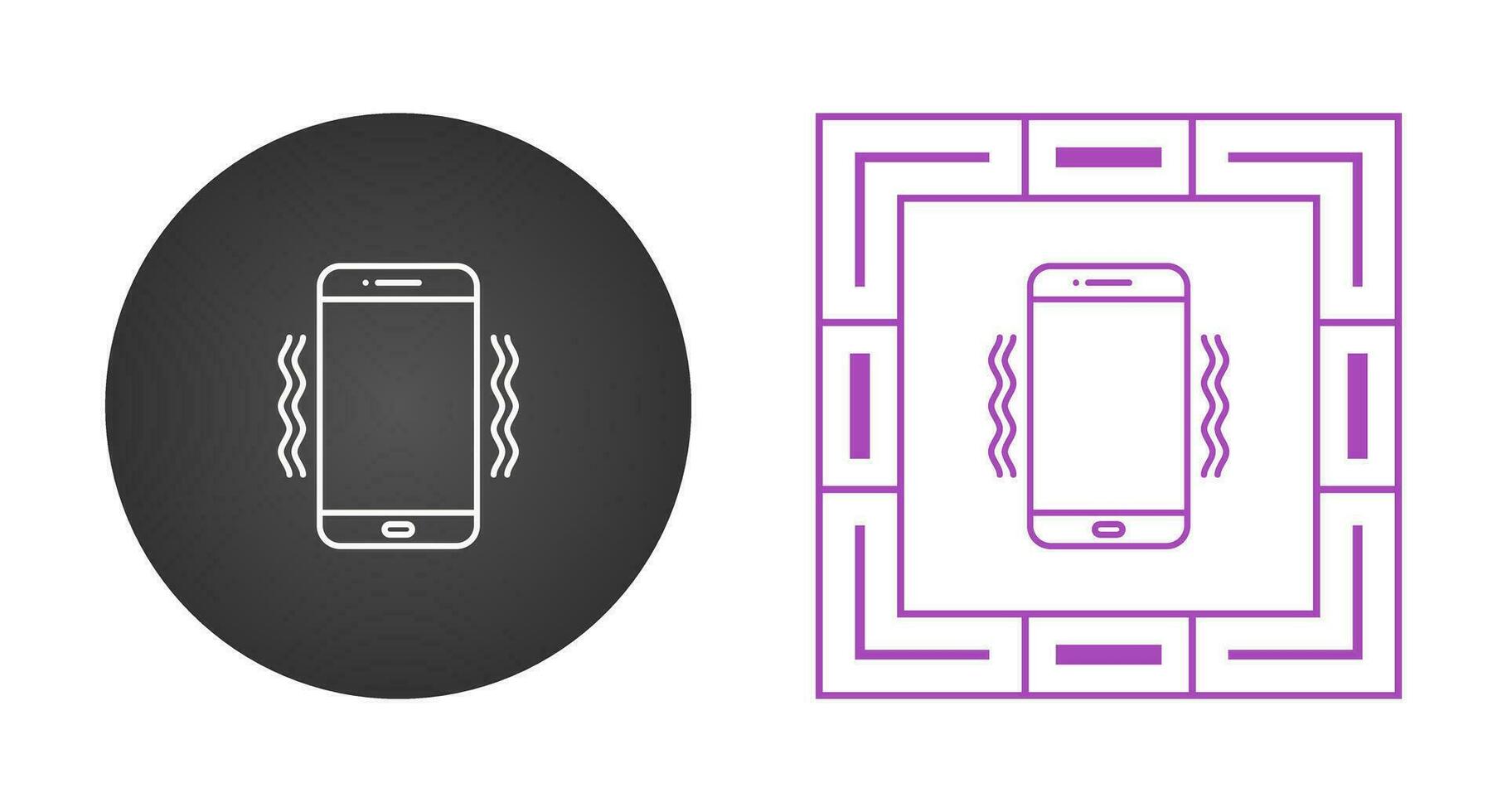Vibration Vector Icon
