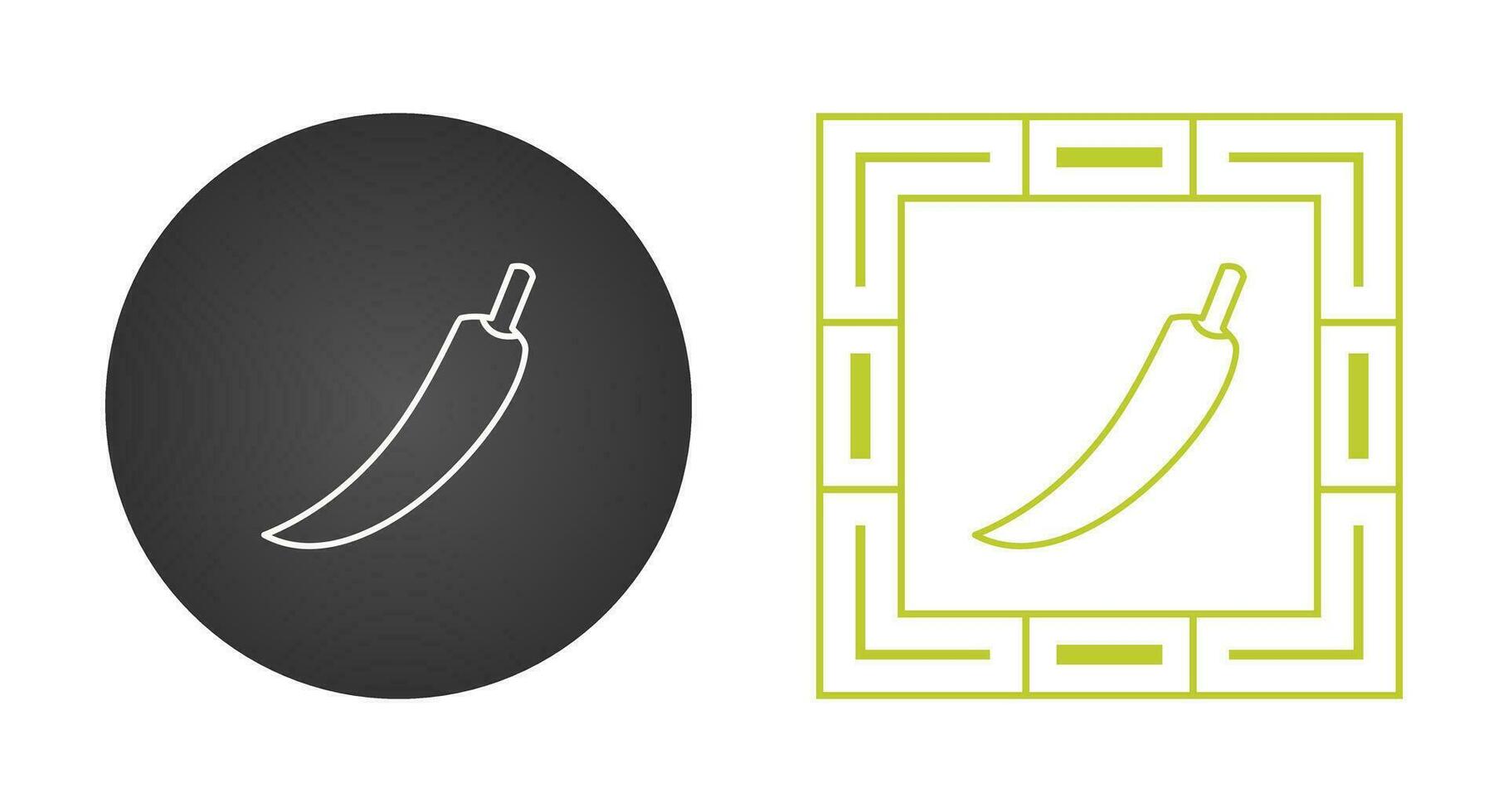 Chilli Vector Icon