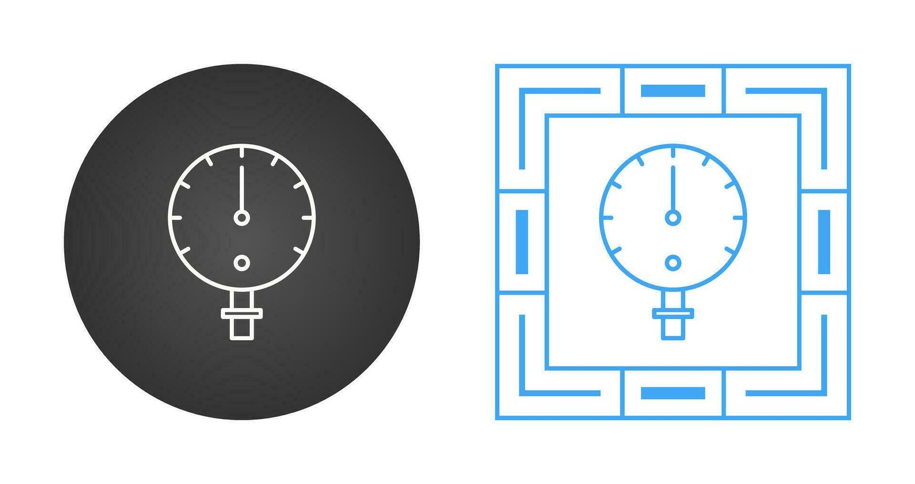 Manometer Vector Icon