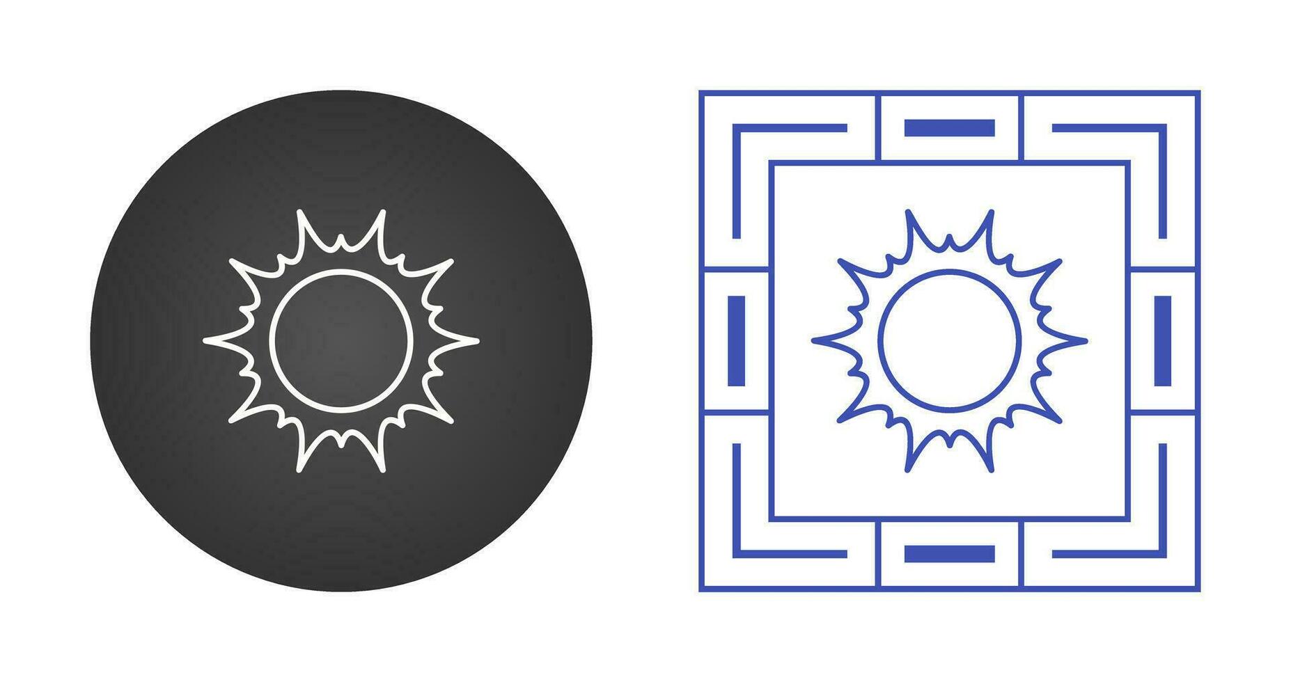 Sun Vector Icon