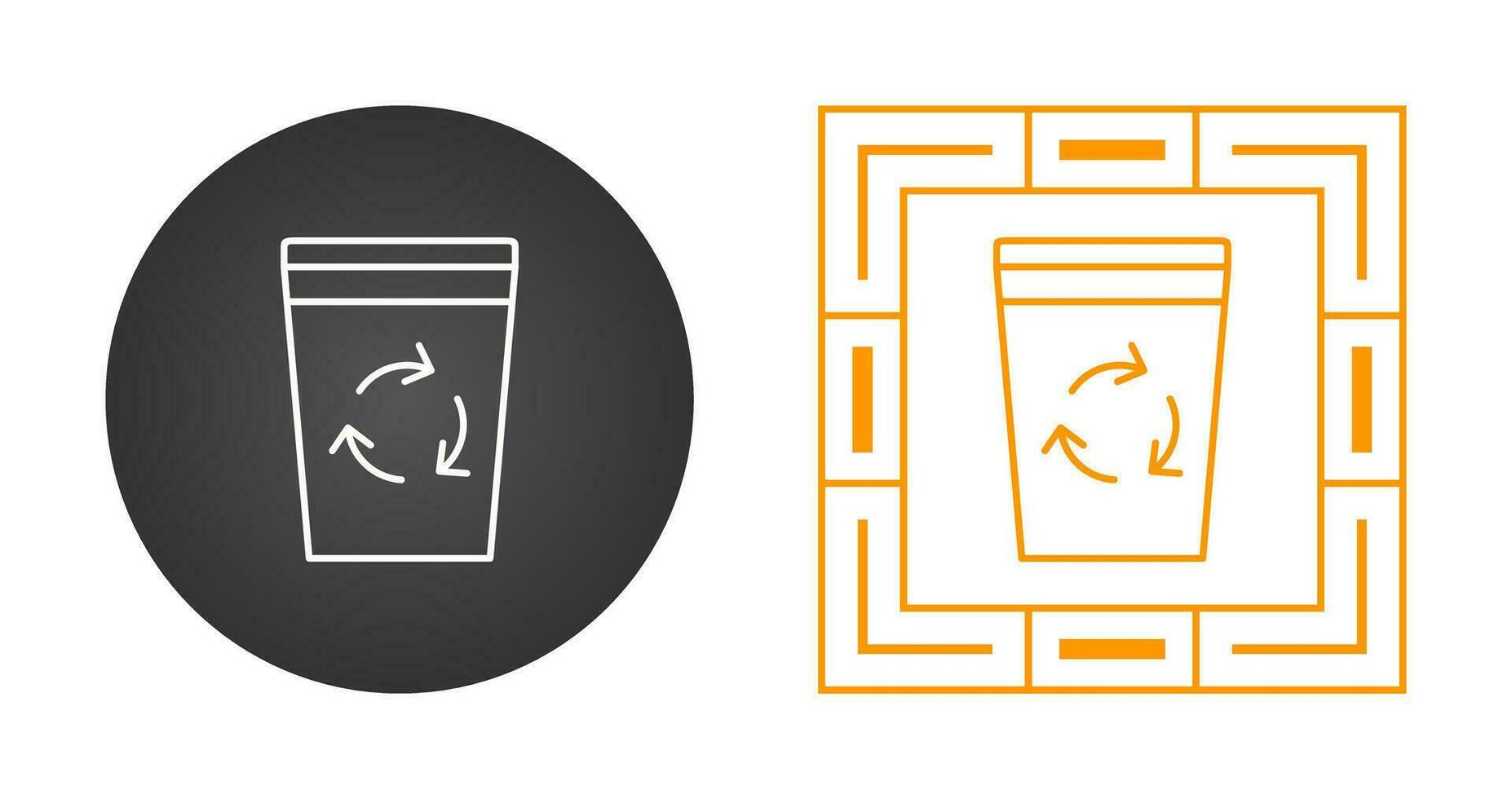 Recycle Bin Vector Icon