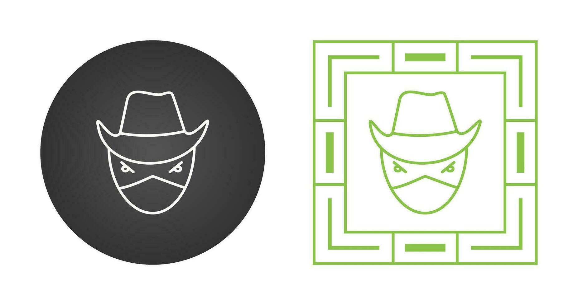 Bandit Vector Icon