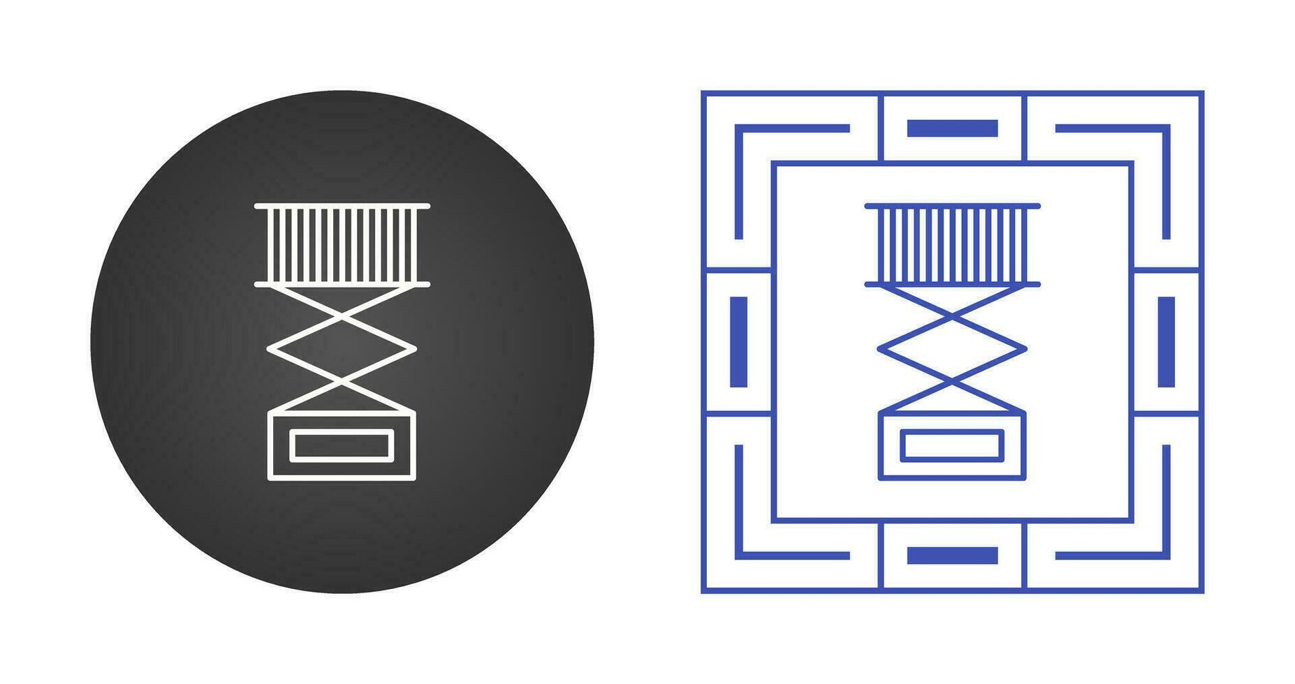 Lift Package Vector Icon