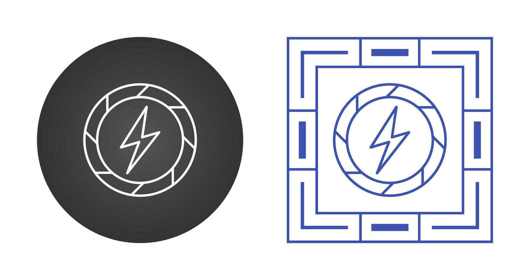 Electric Current Vector Icon