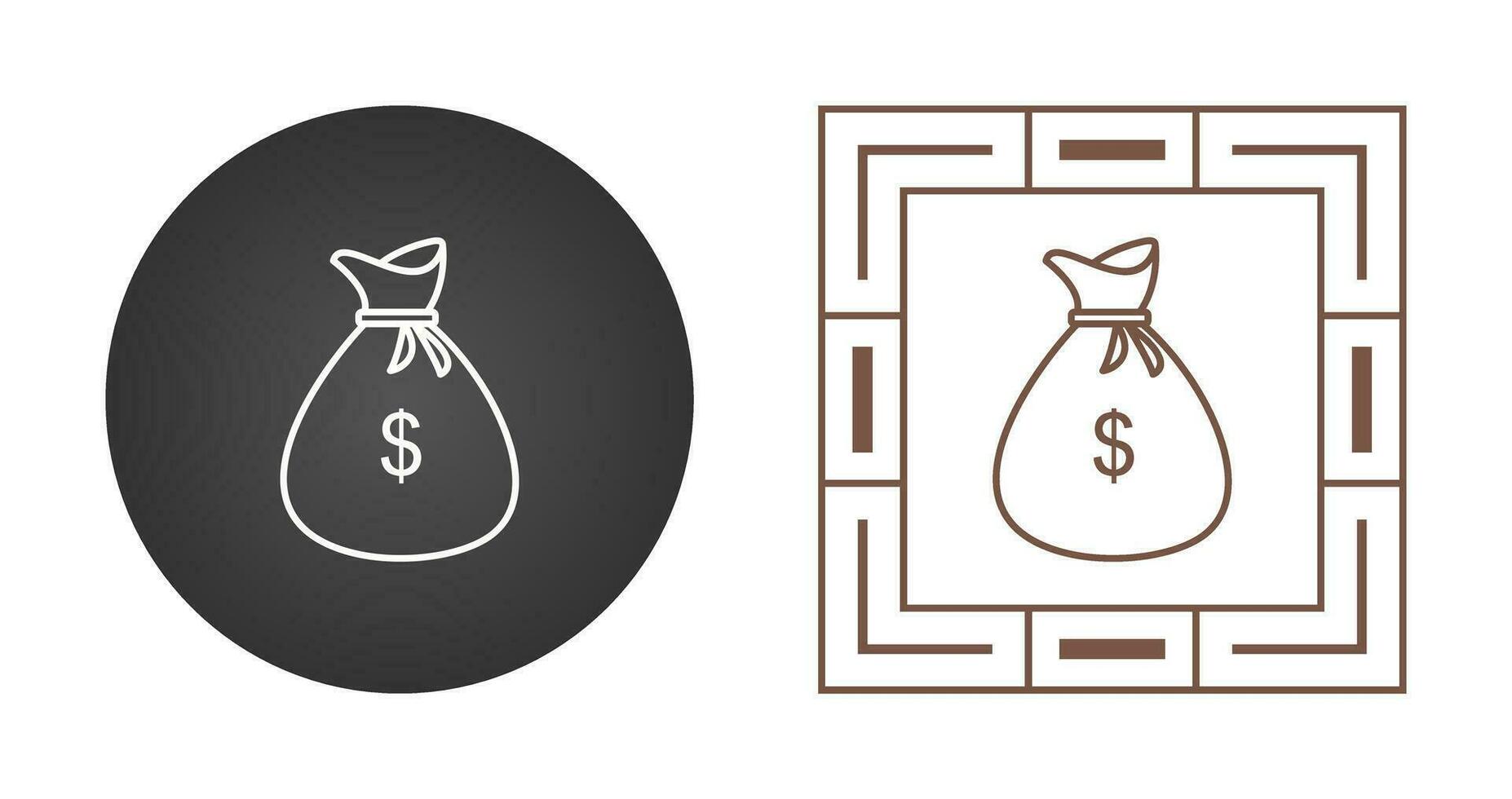 Money Bag Vector Icon