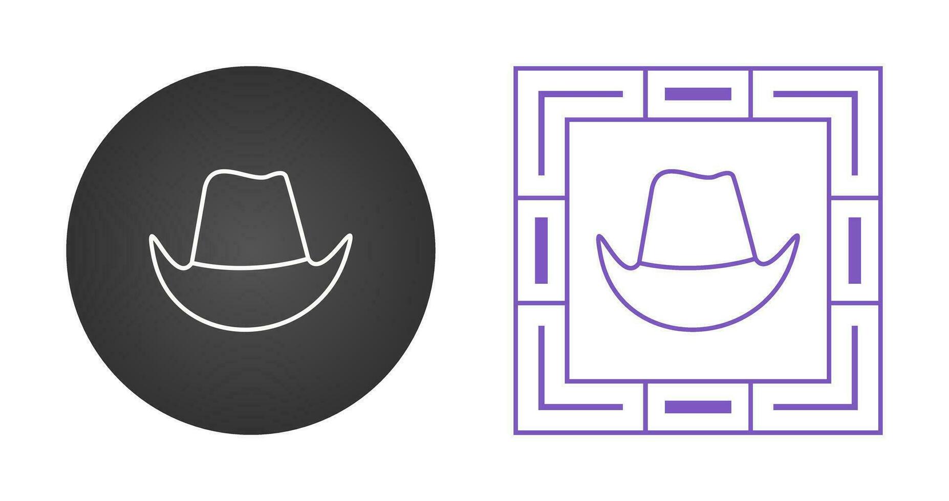 Cowboy Hat Vector Icon