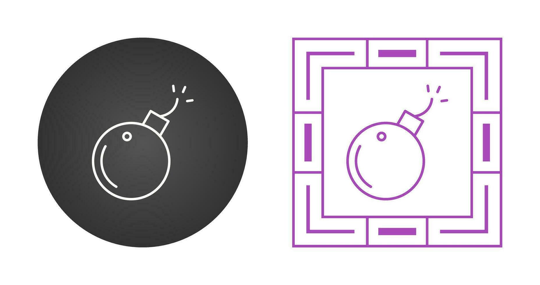 Exploding Cannon Ball Vector Icon