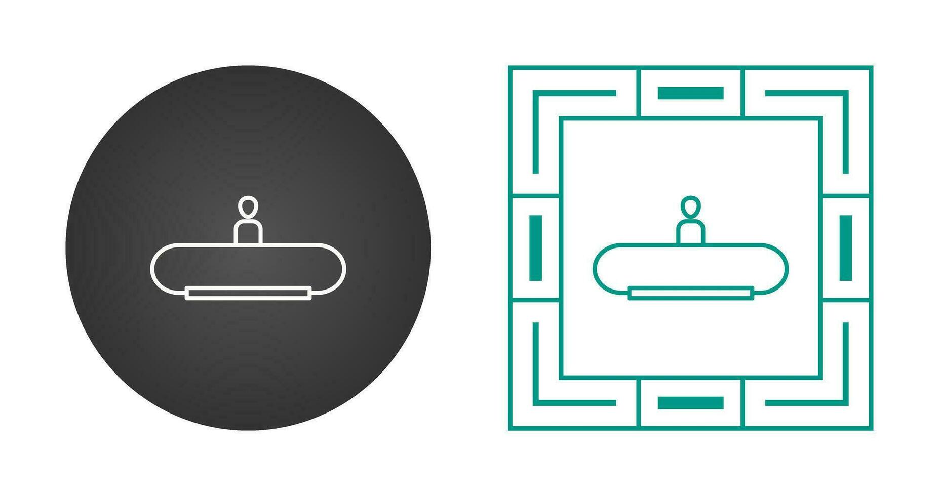 Horizontal Escalator Vector Icon