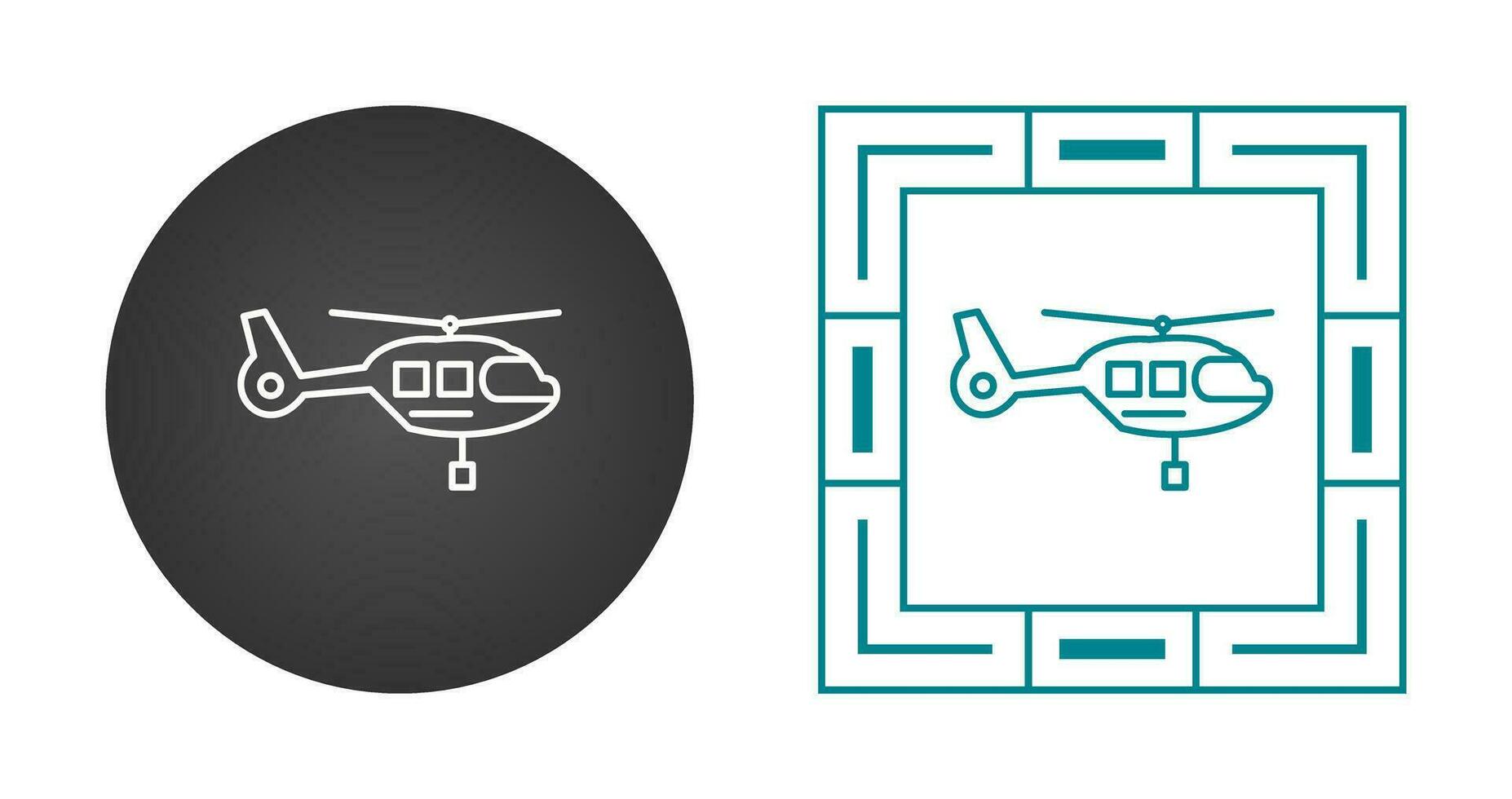 Helicopter Vector Icon