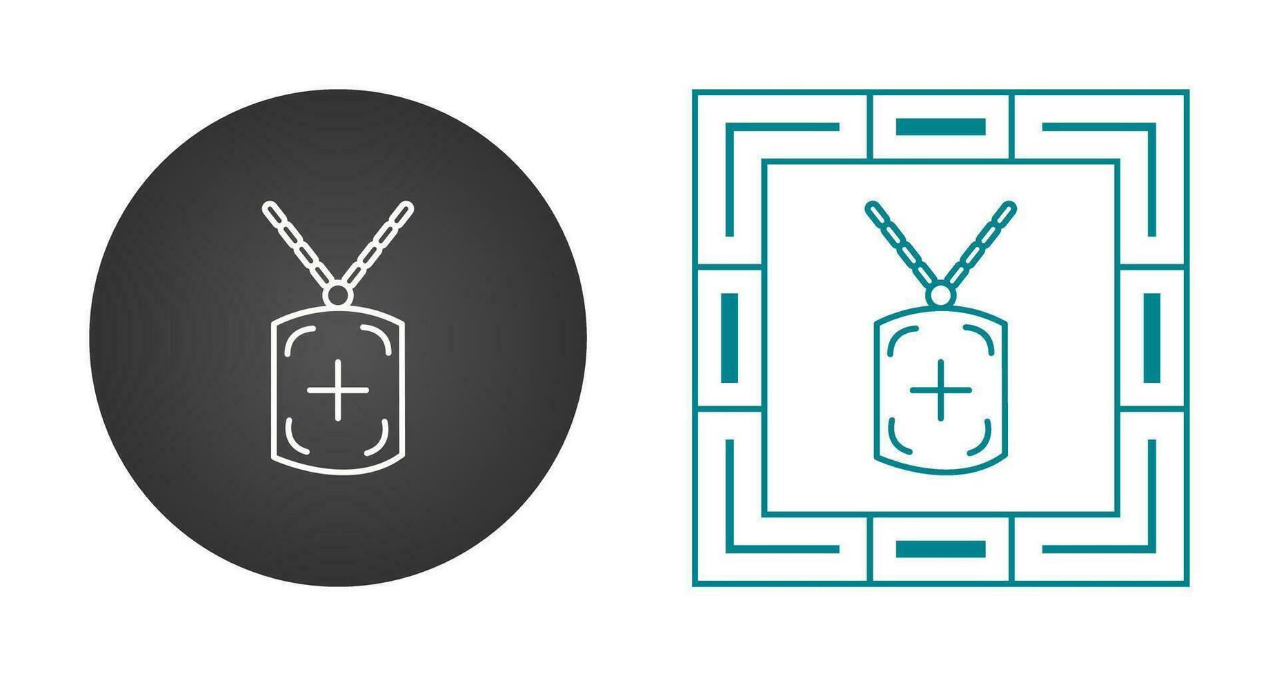 Militrary Chain Vector Icon