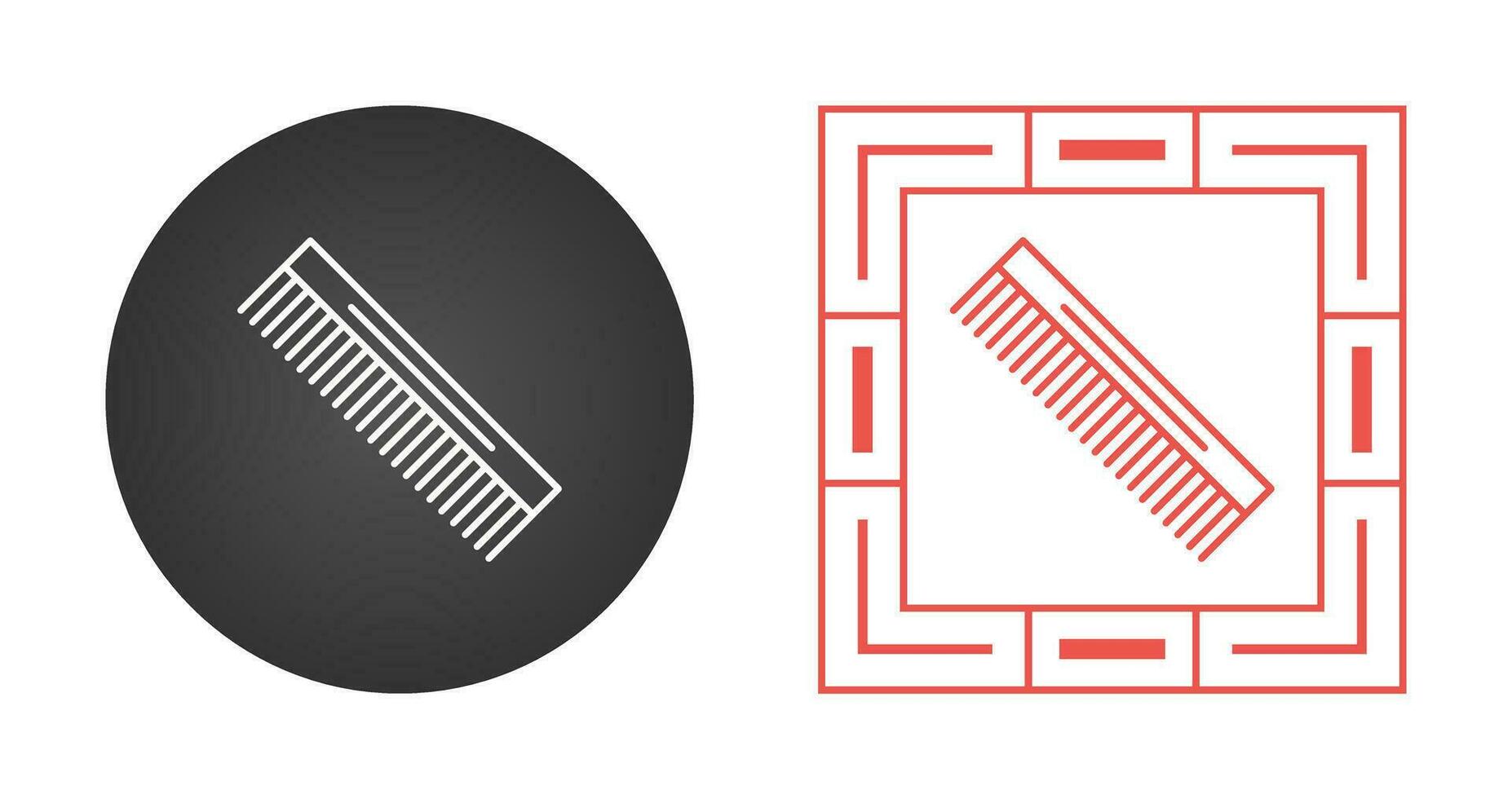 Comb Vector Icon