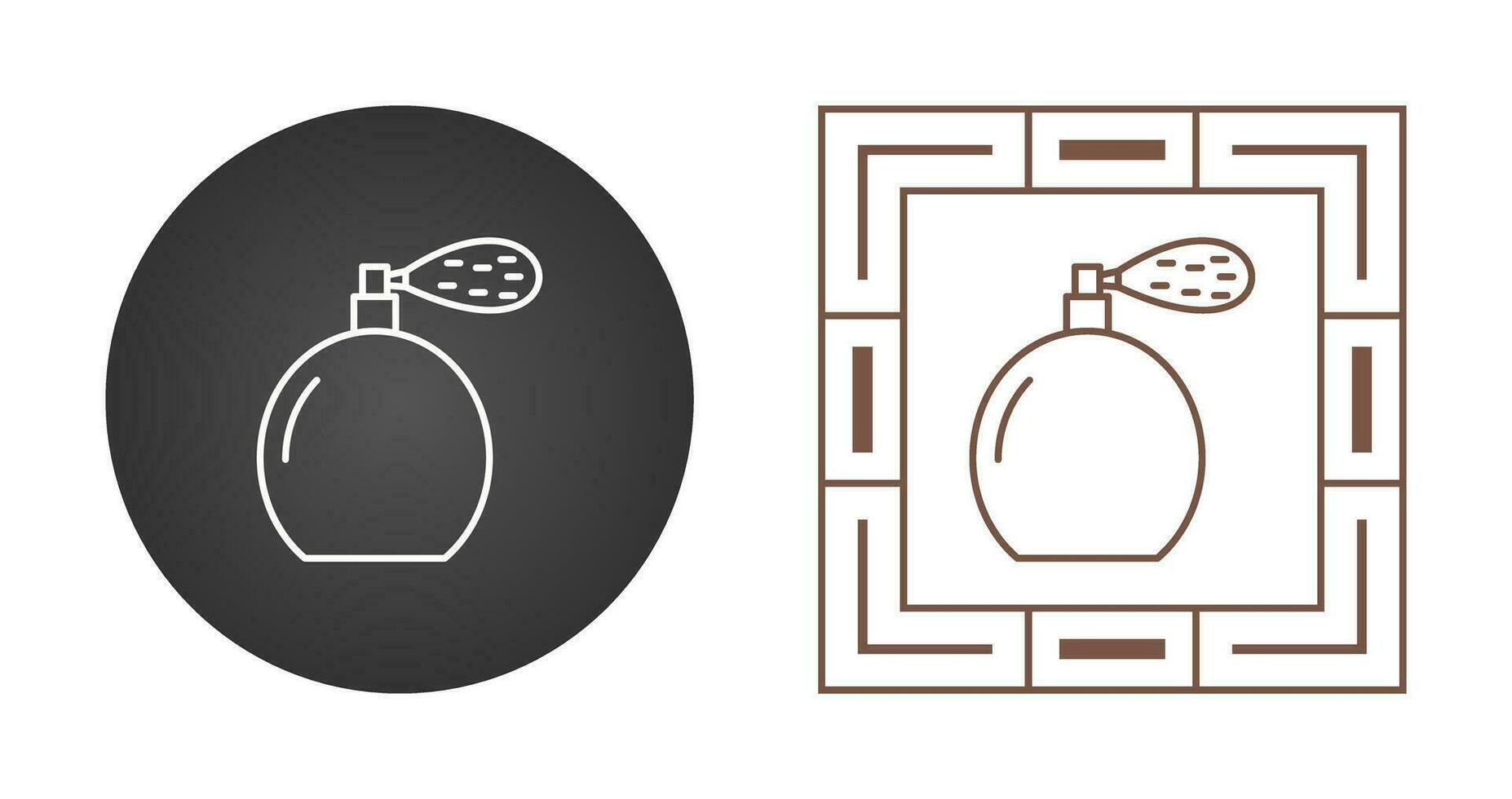 Perfume Bottle Vector Icon