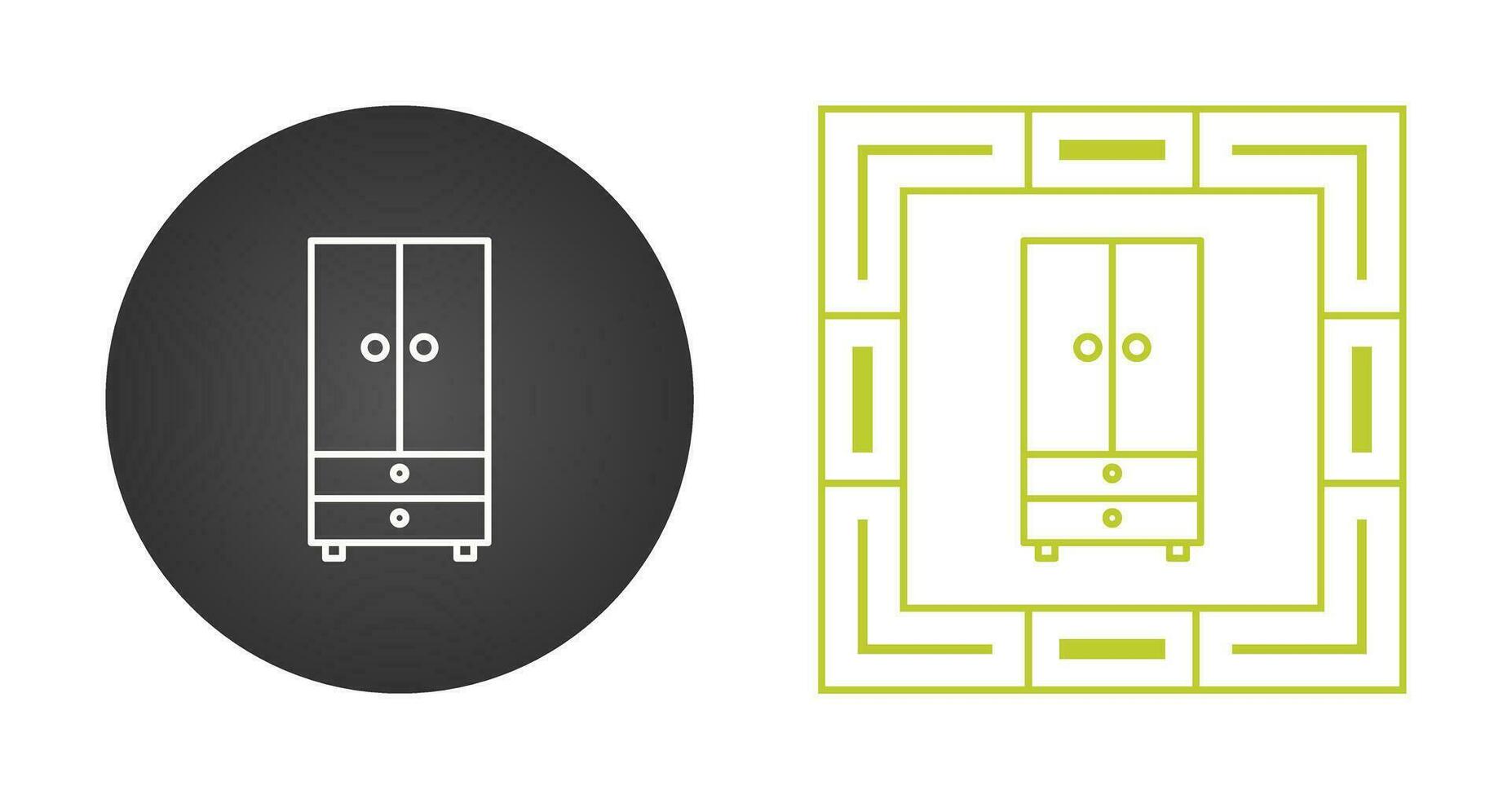 Cupboard Vector Icon
