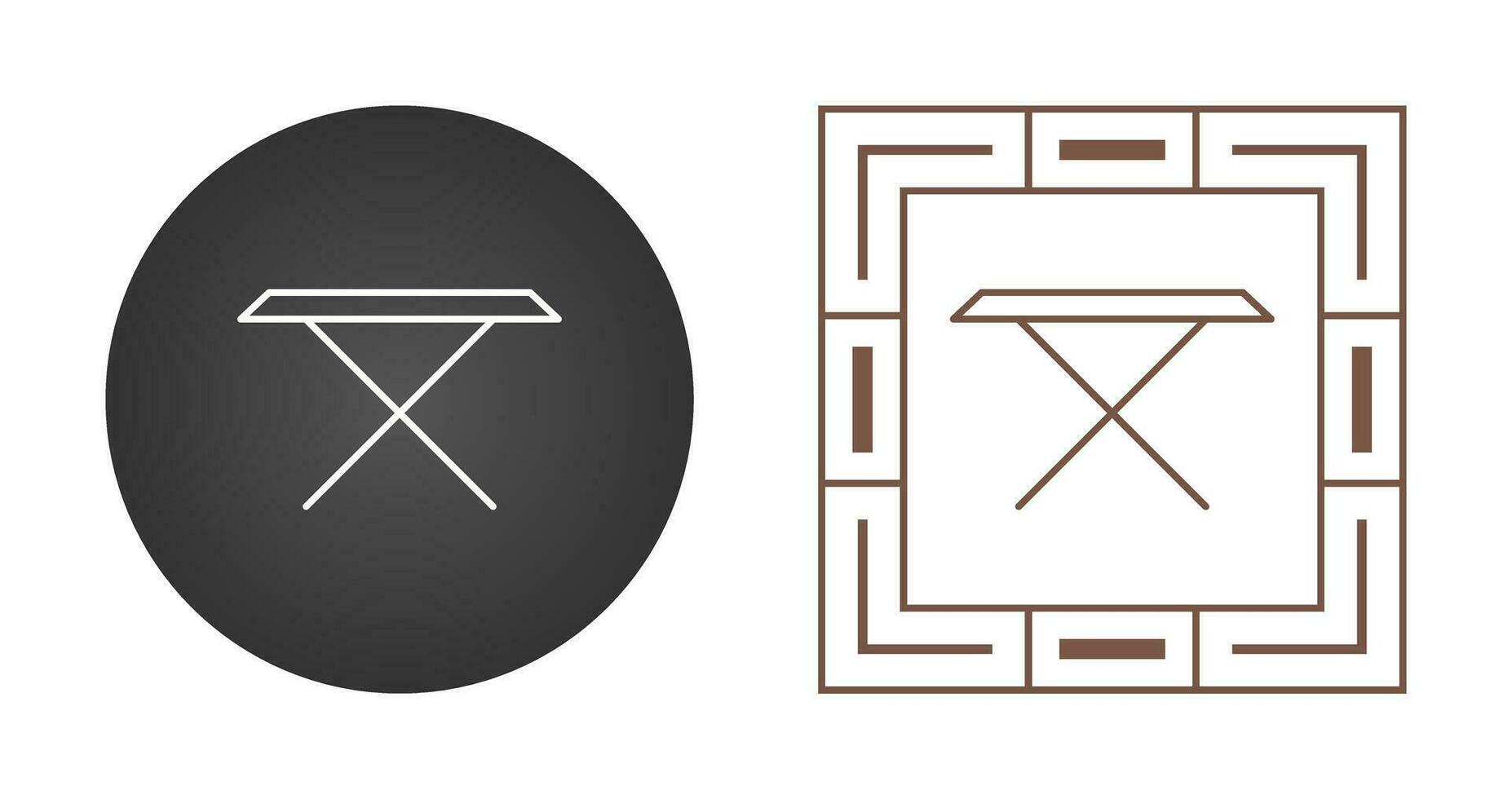 Tea Table Vector Icon