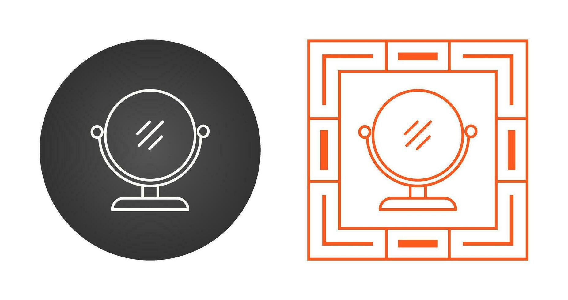 Mirror Vector Icon