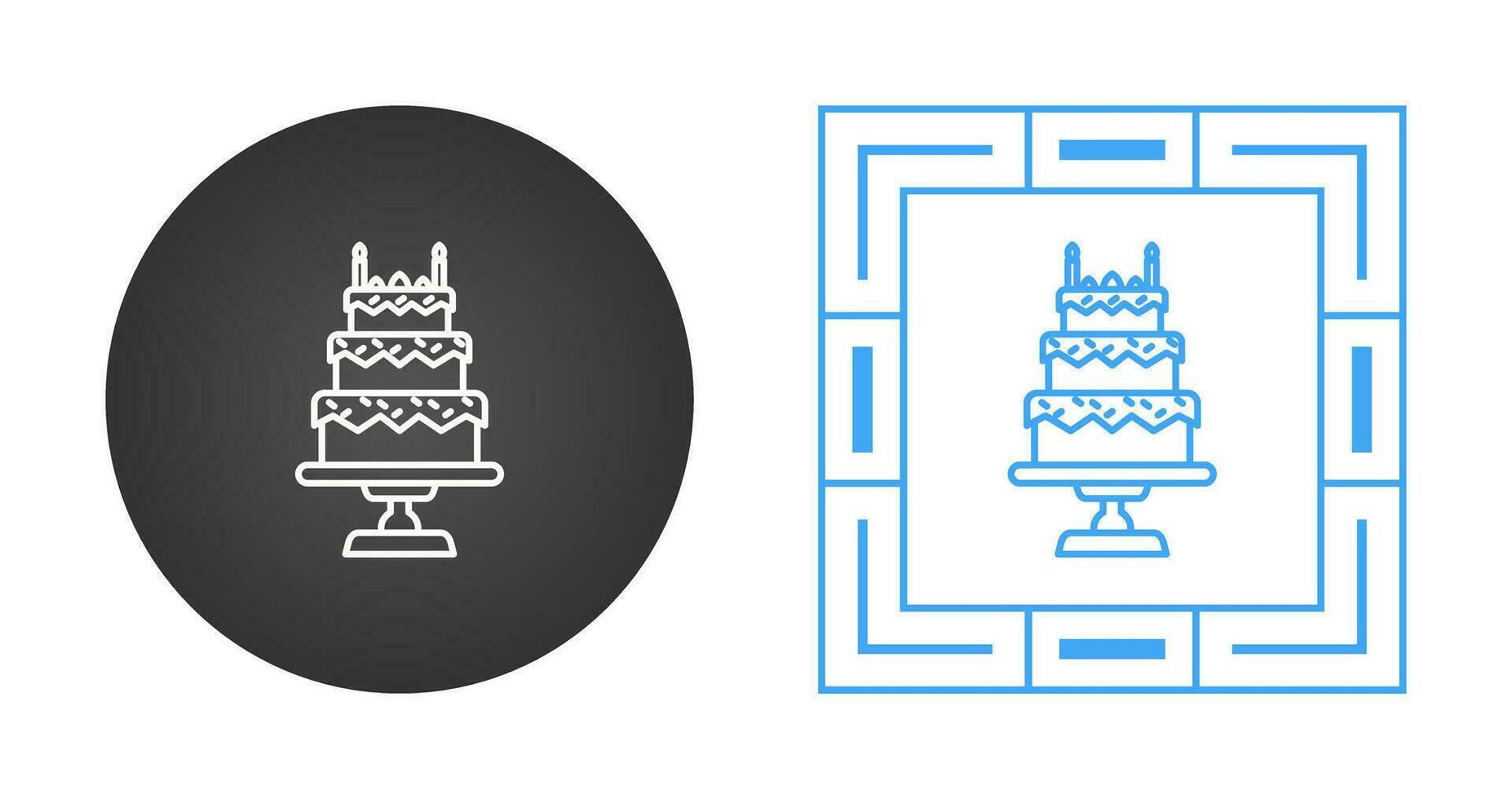 Birthday Cake Vector Icon