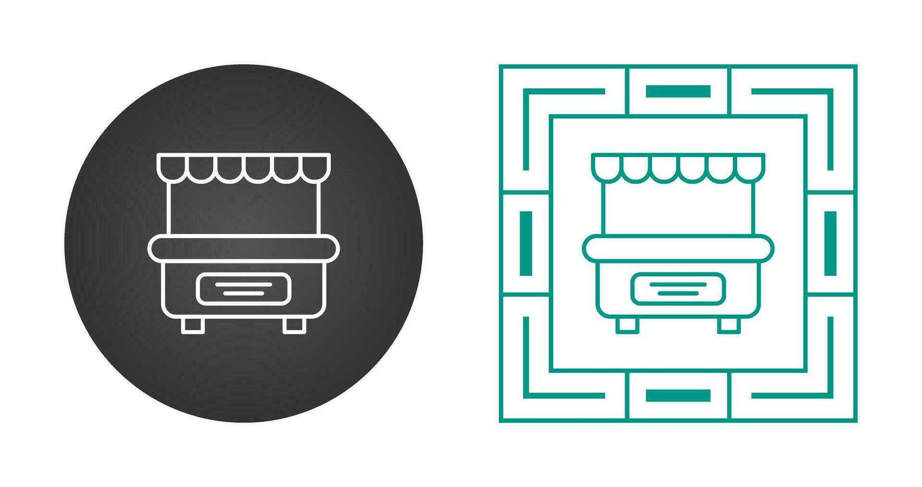 Food Stall Vector Icon