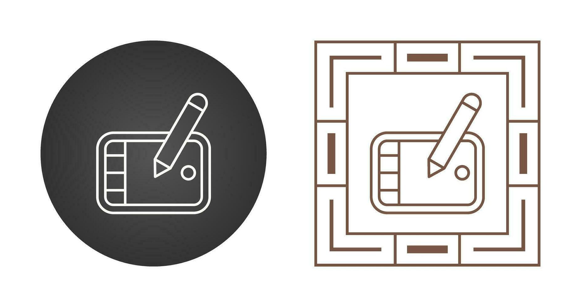 Graphic Tablet Vector Icon