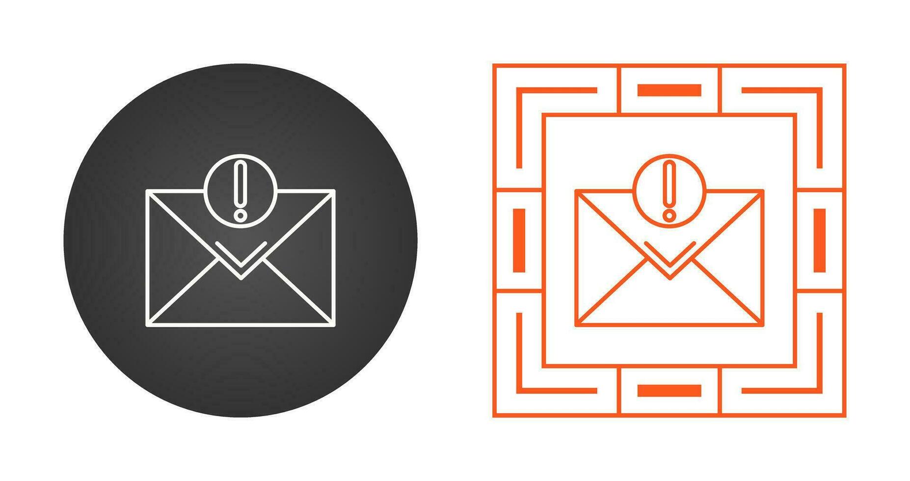 Urgent Mail Vector Icon