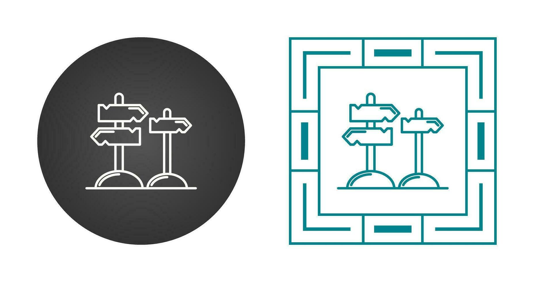 Directions Vector Icon