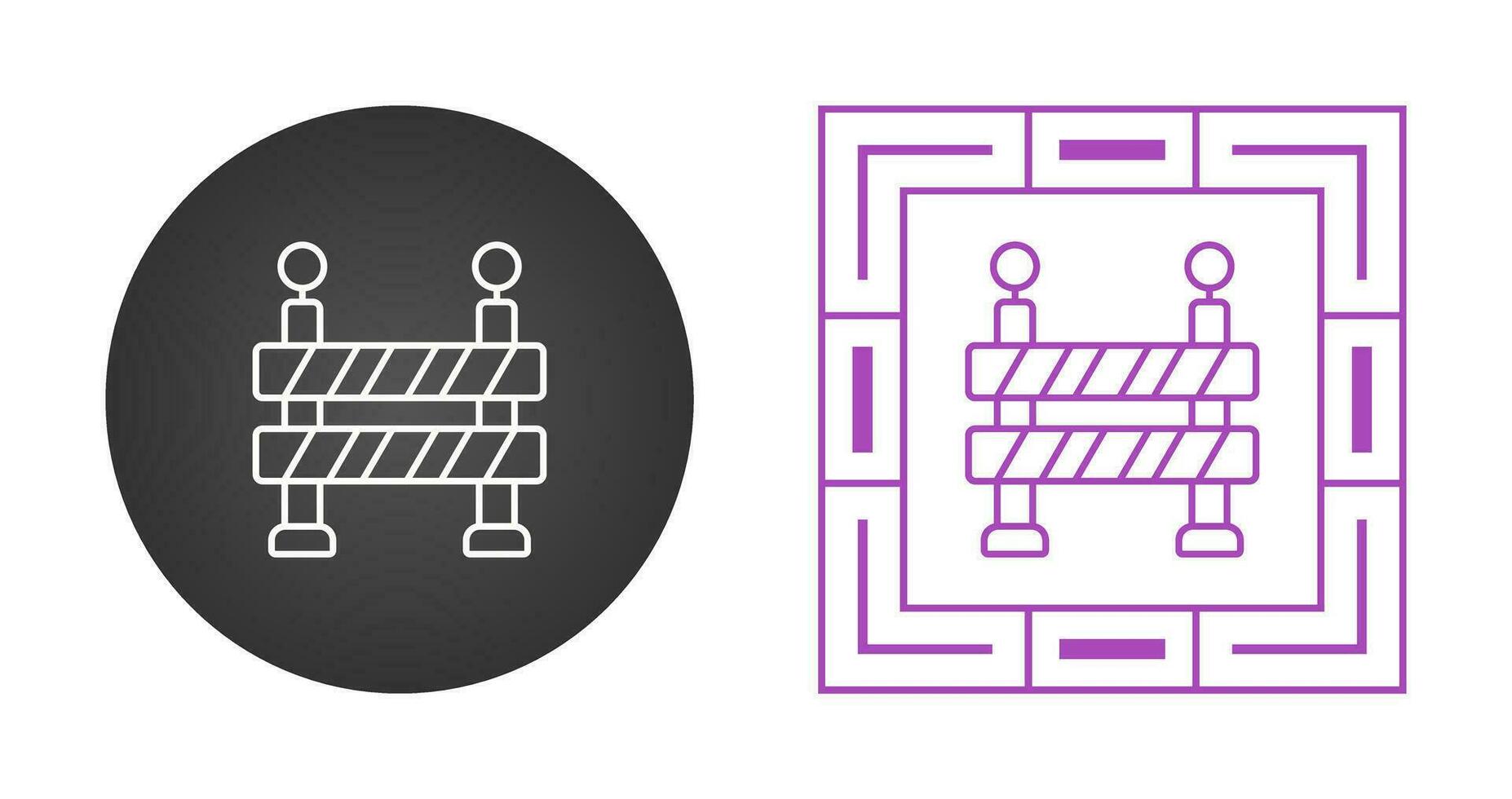 Barrier Vector Icon