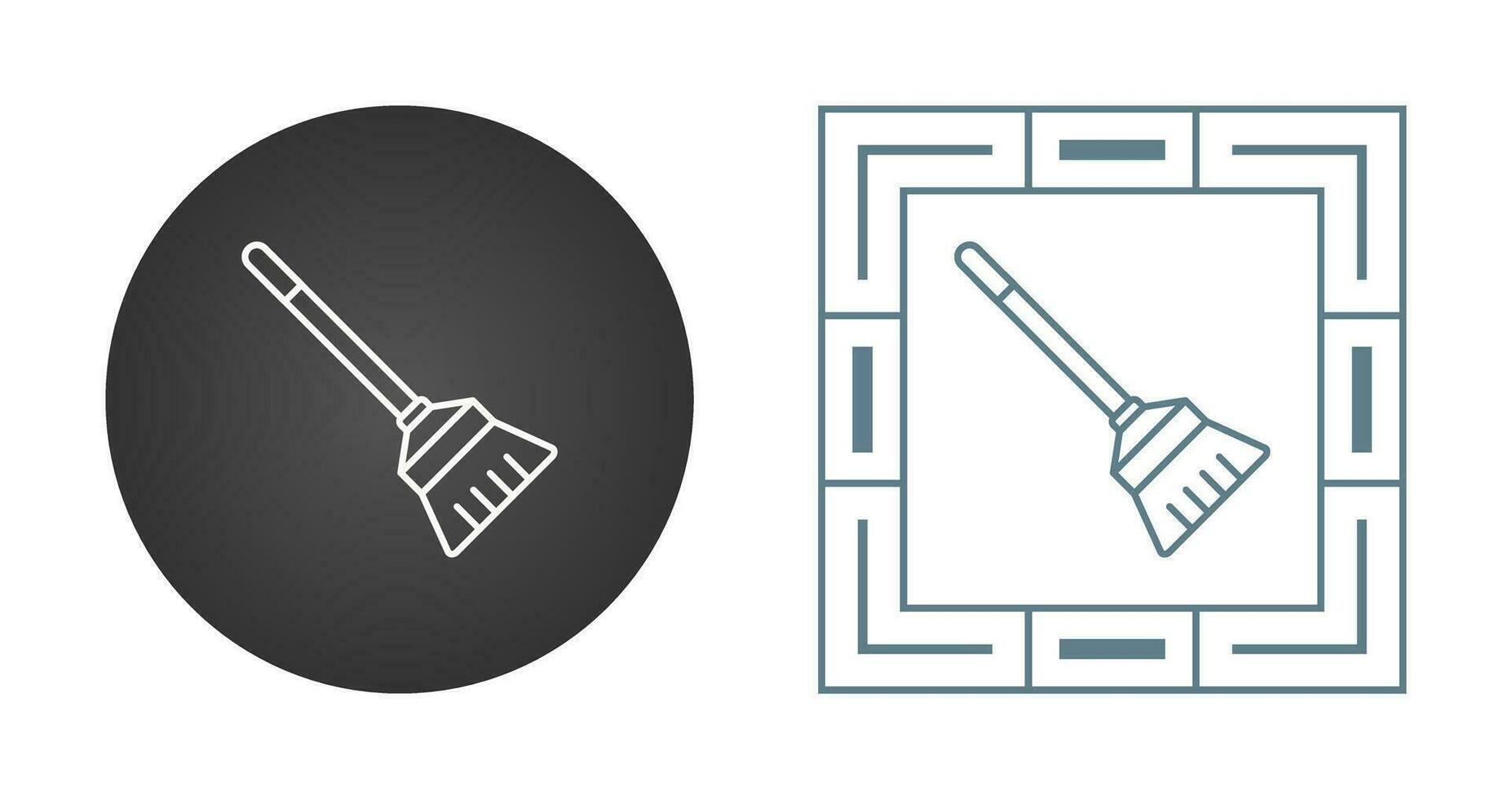 Broom Vector Icon