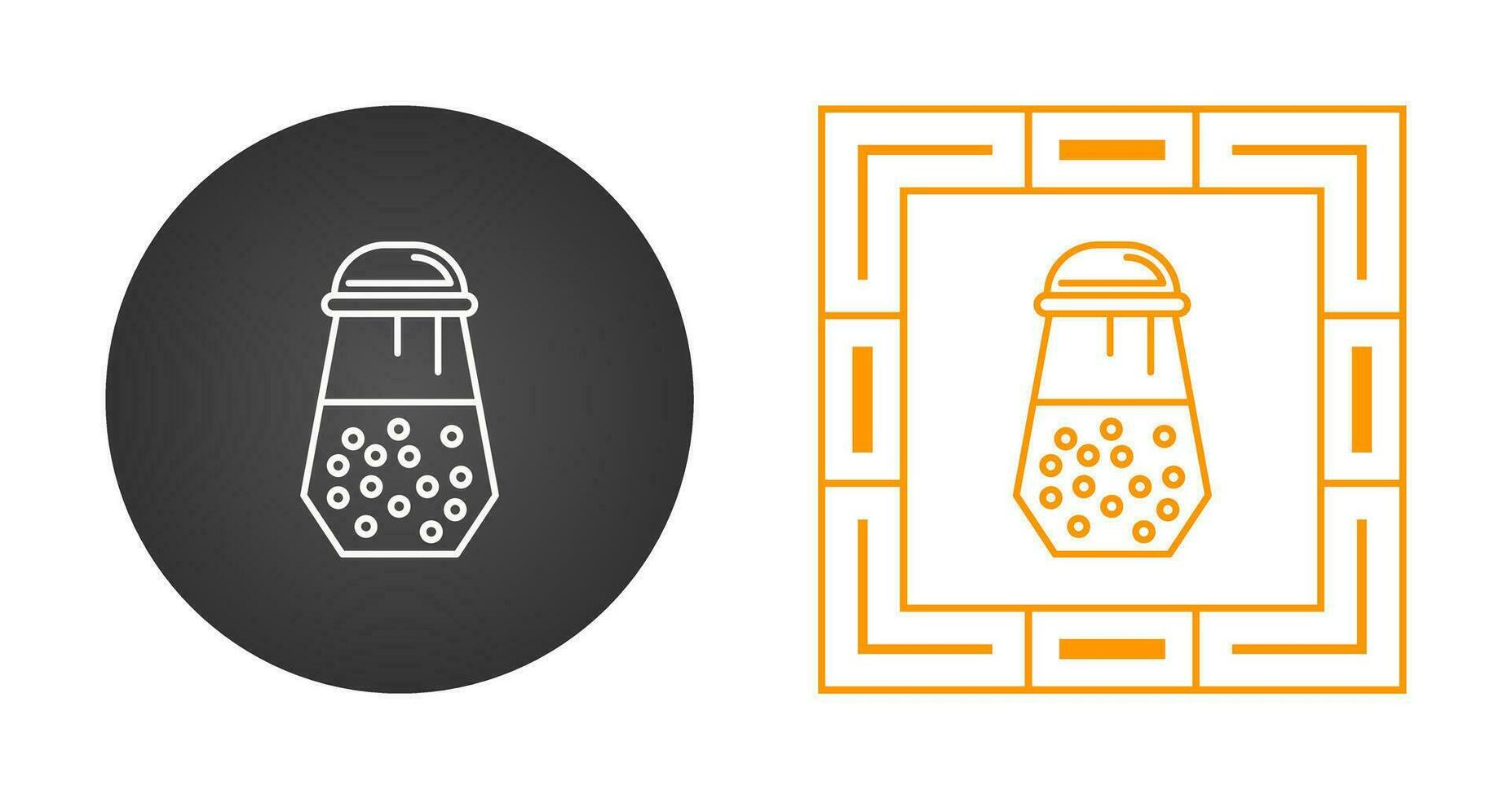 Salt Shaker Vector Icon