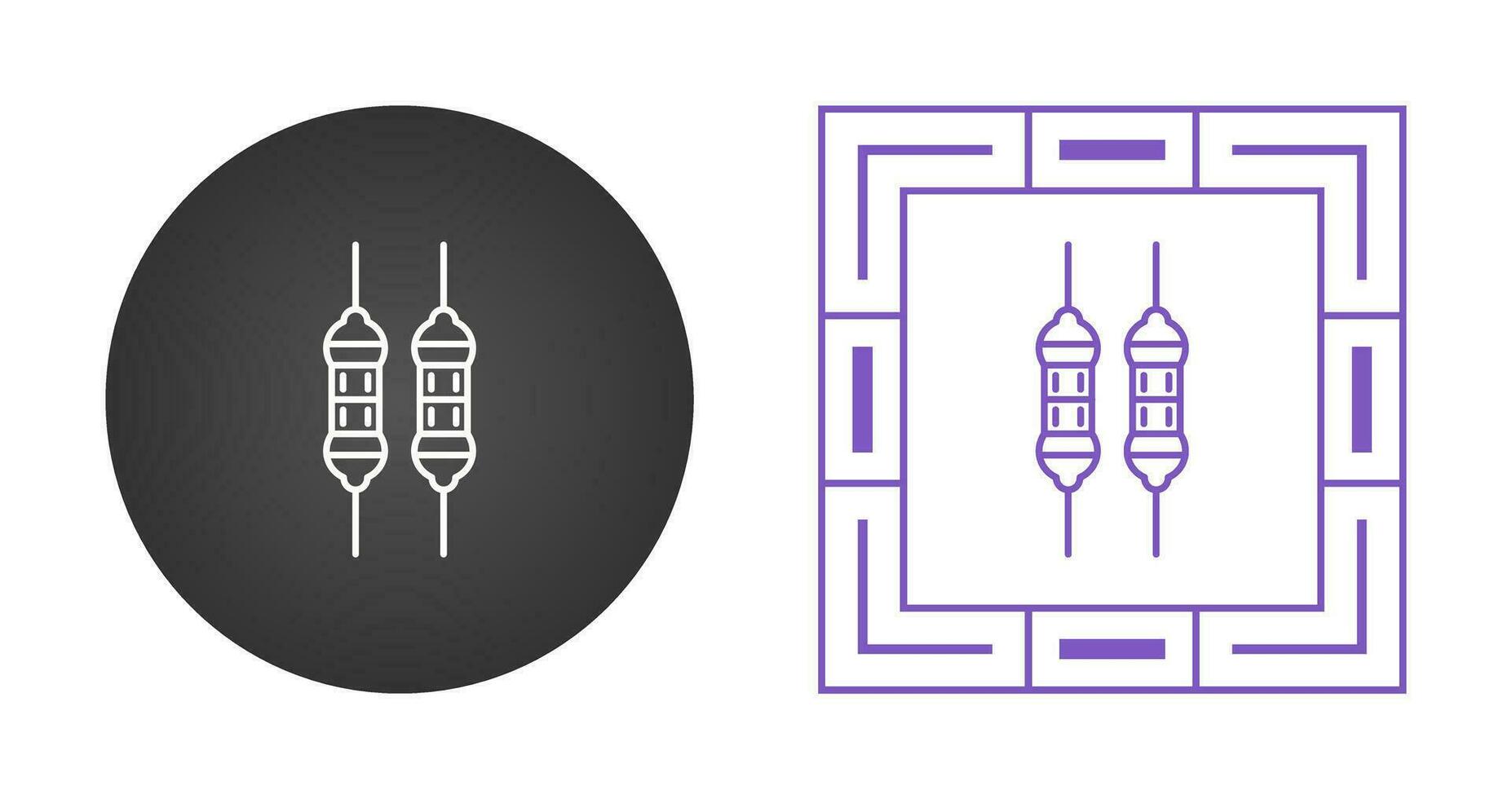 Resistor Vector Icon