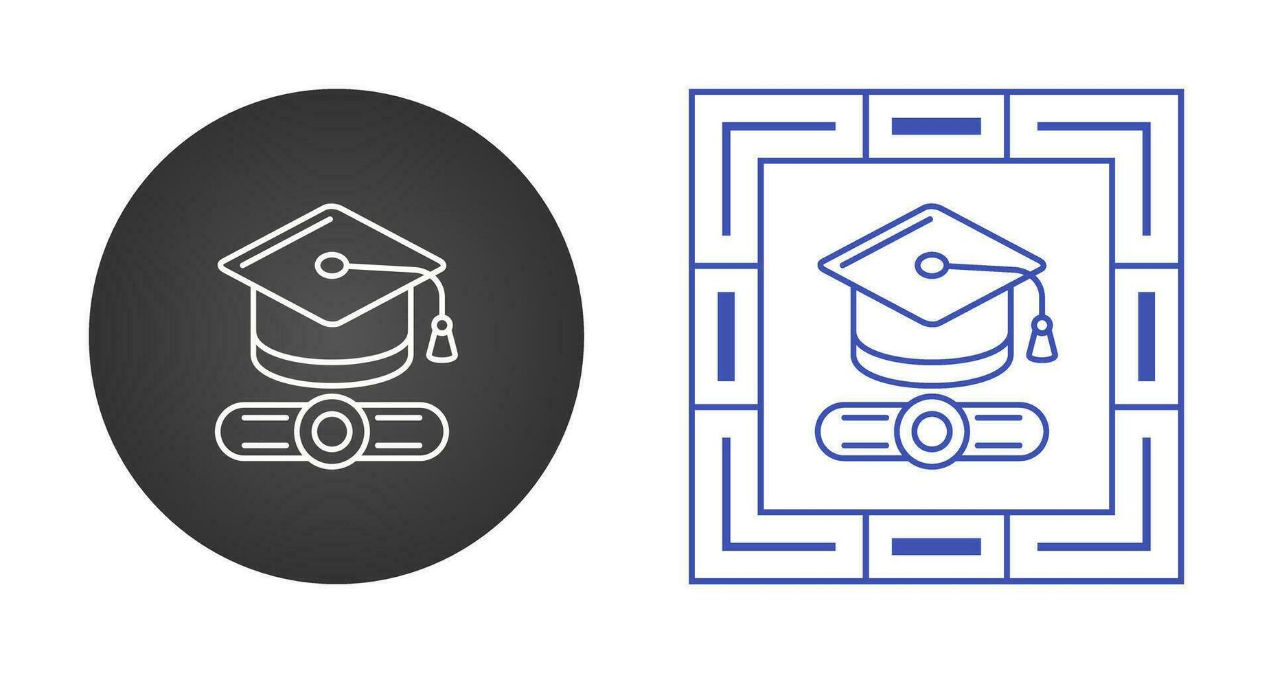 Graduated Vector Icon