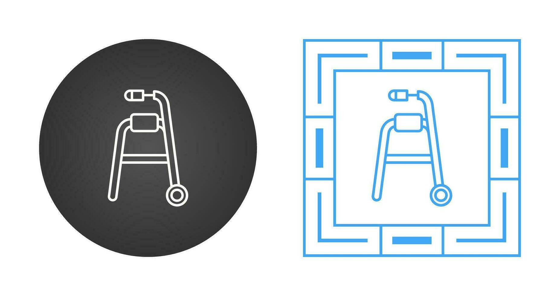 Walker Vector Icon