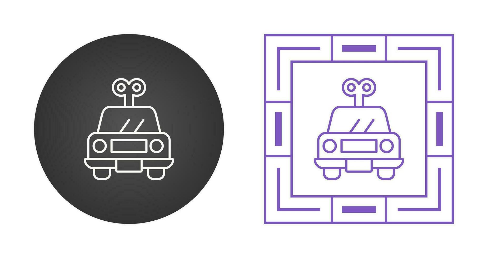 Car Toy Vector Icon