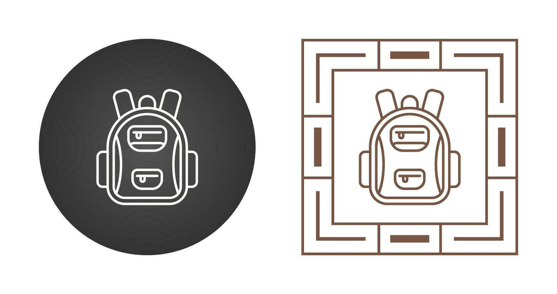 School Bag Vector Icon