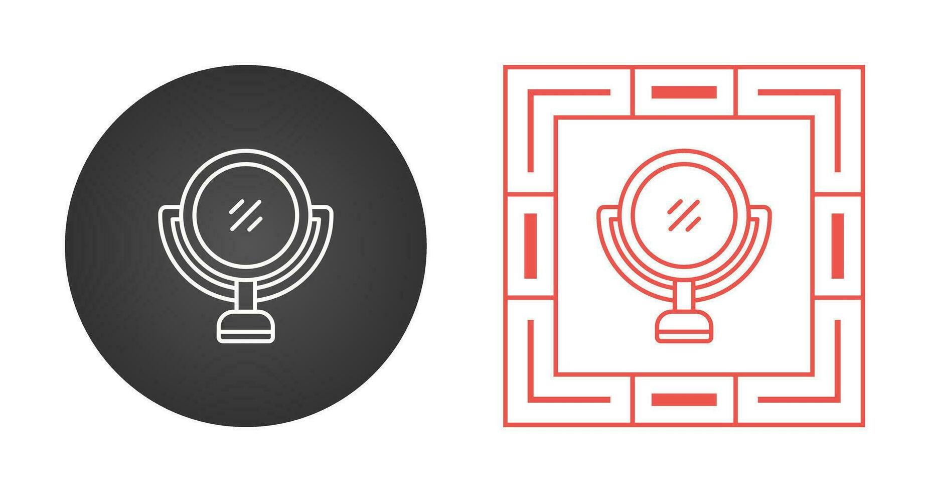 Mirror Vector Icon