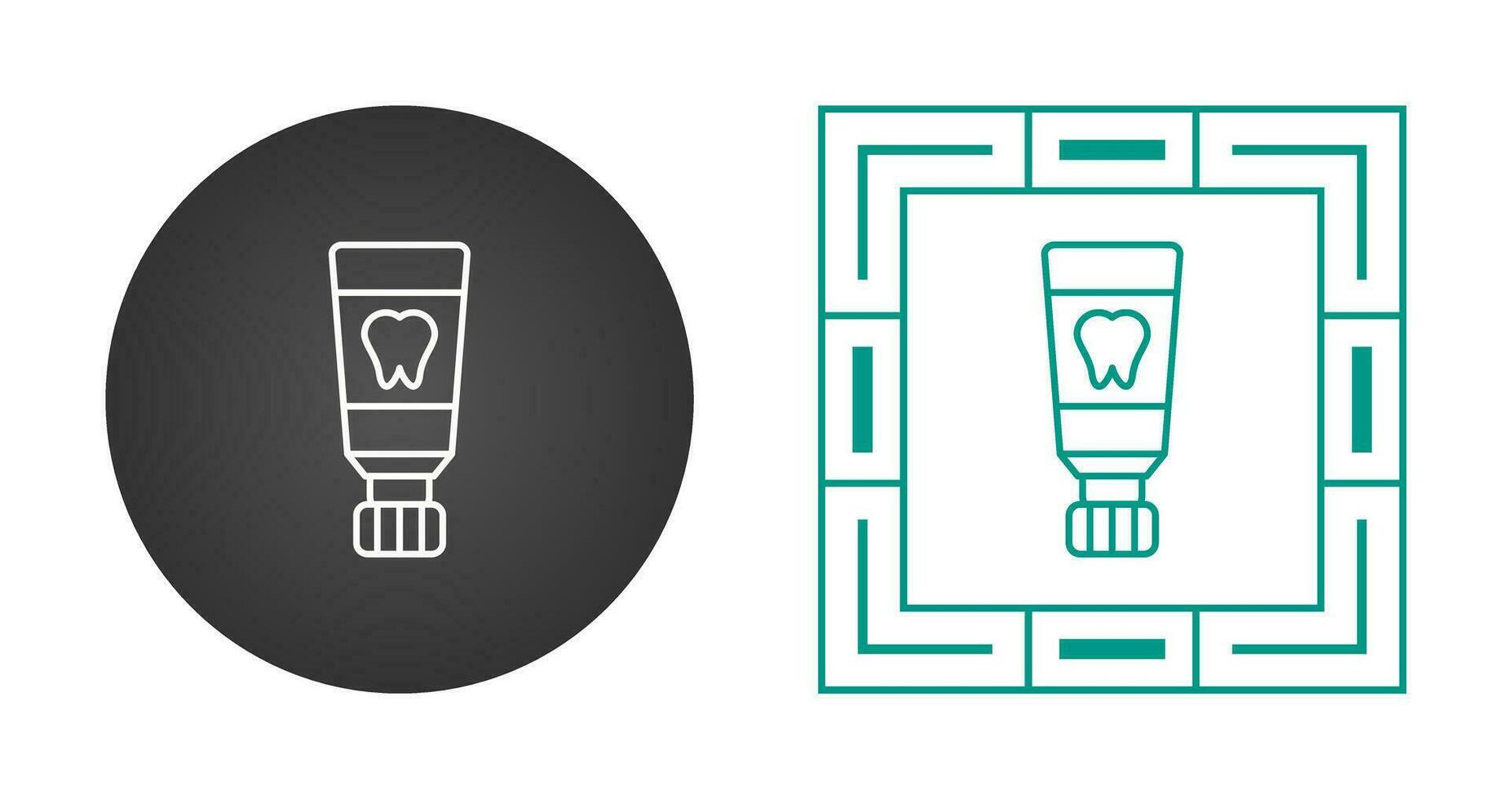 Toothpaste Vector Icon