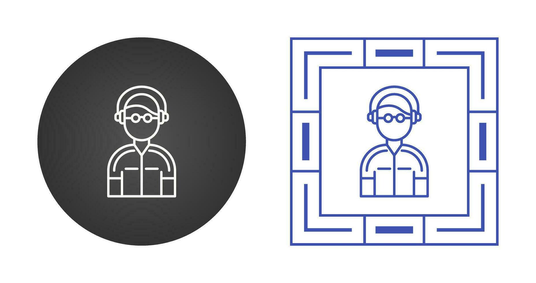 Operator Vector Icon