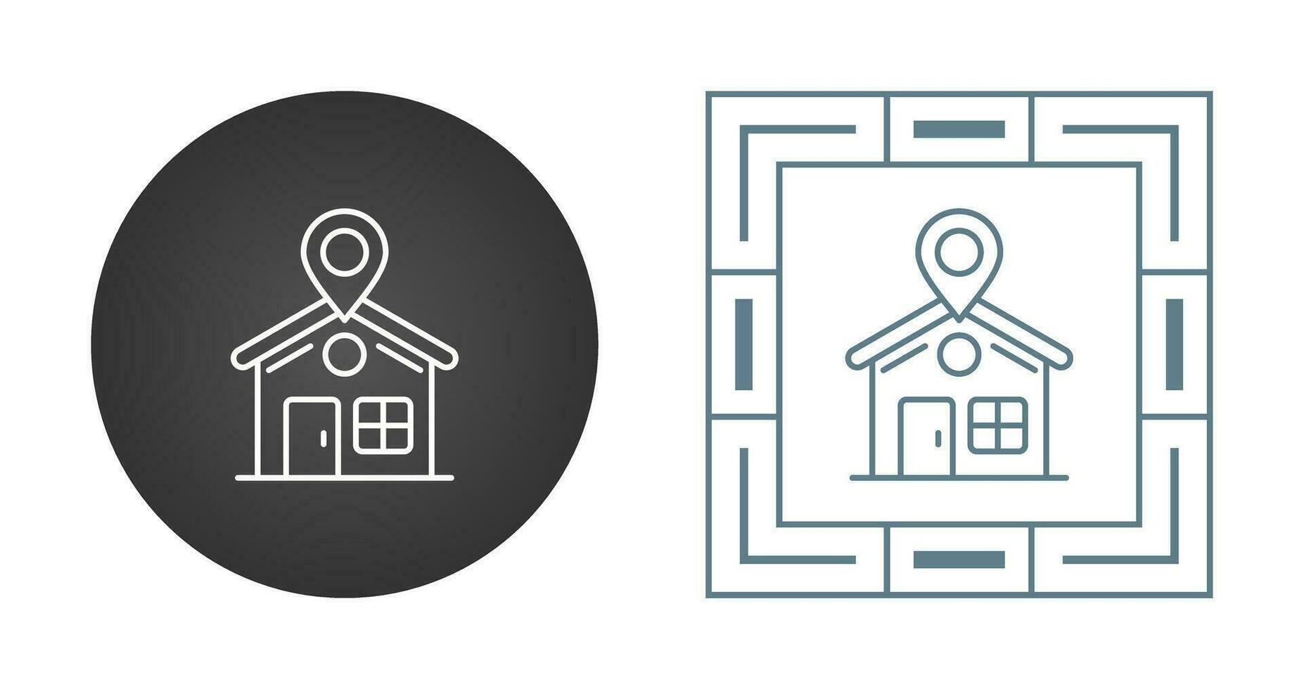 Home Location Vector Icon
